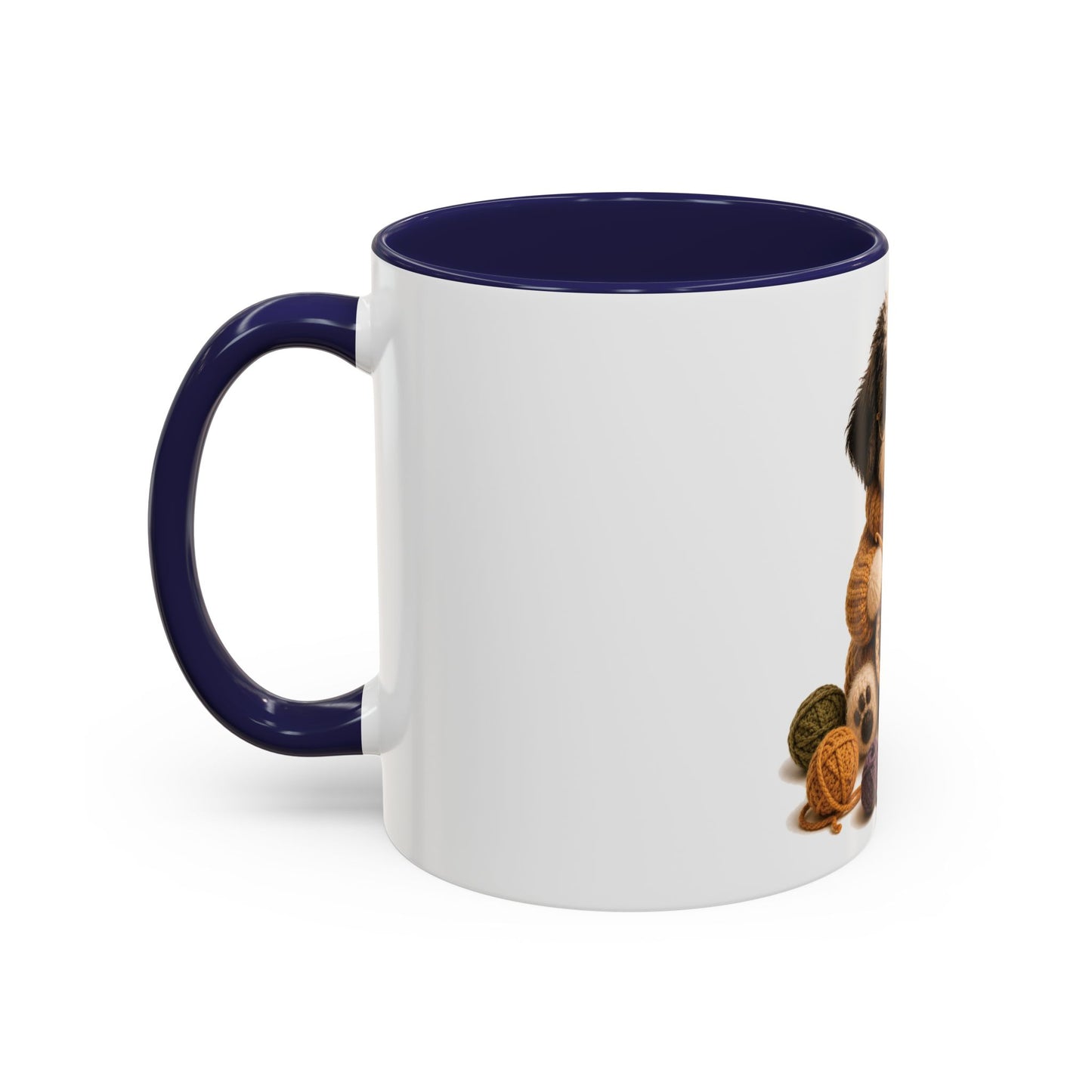 Sheep Dog Crocheting Mug — Barnyard Stitch Club Mug (11/15oz)
