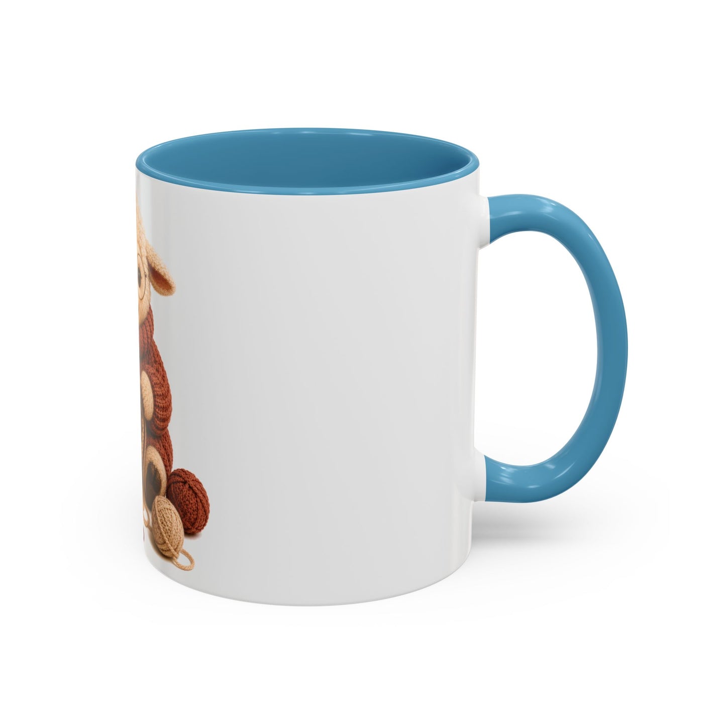 Sheep Crocheting Mug — Barnyard Stitch Club Mug (11/15oz)