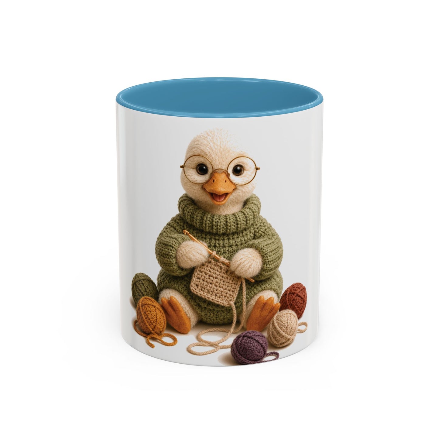 Goose Crocheting Mug — Barnyard Stitch Club Mug (11/15oz)