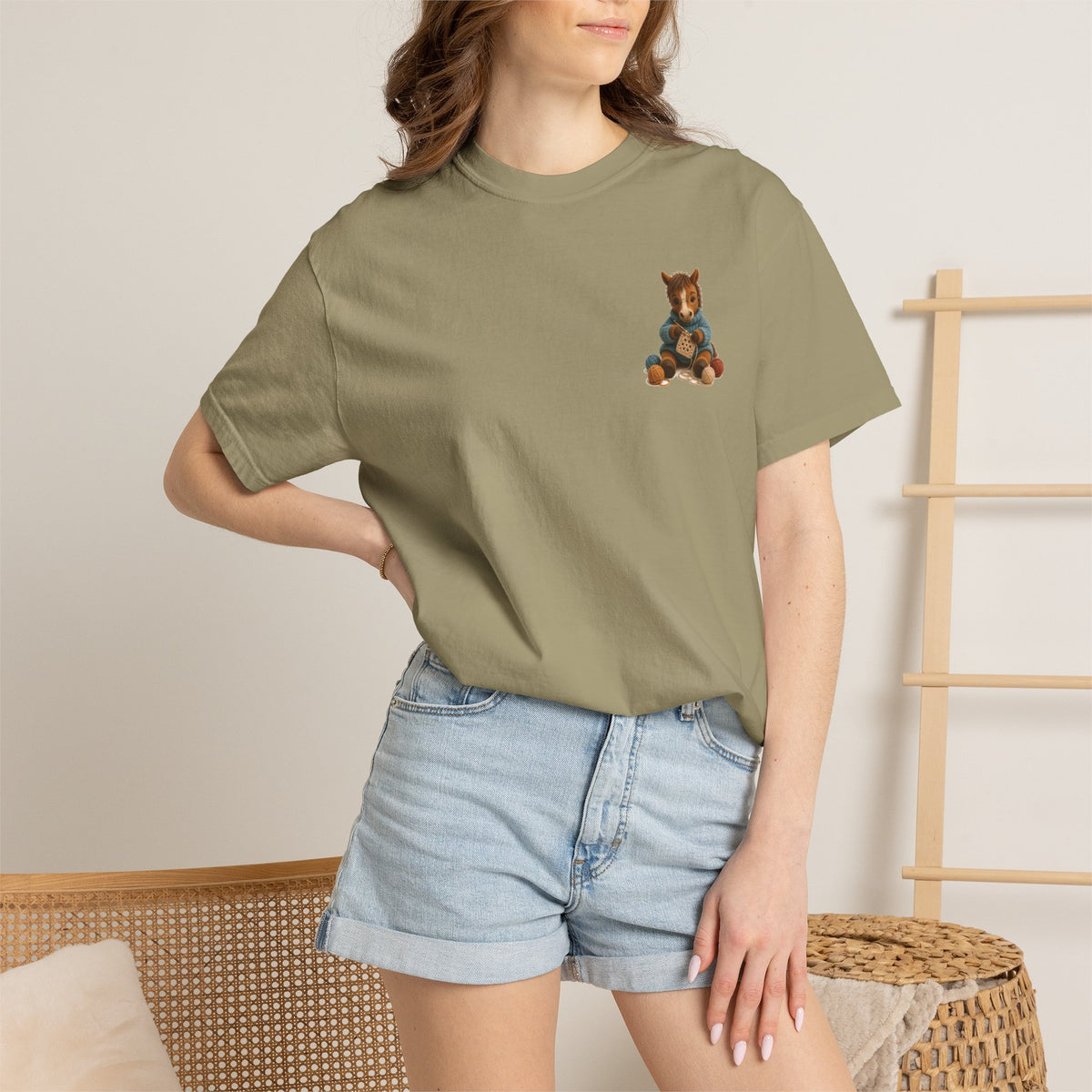 Horse Crocheting — Barnyard Stitch Club T-Shirt