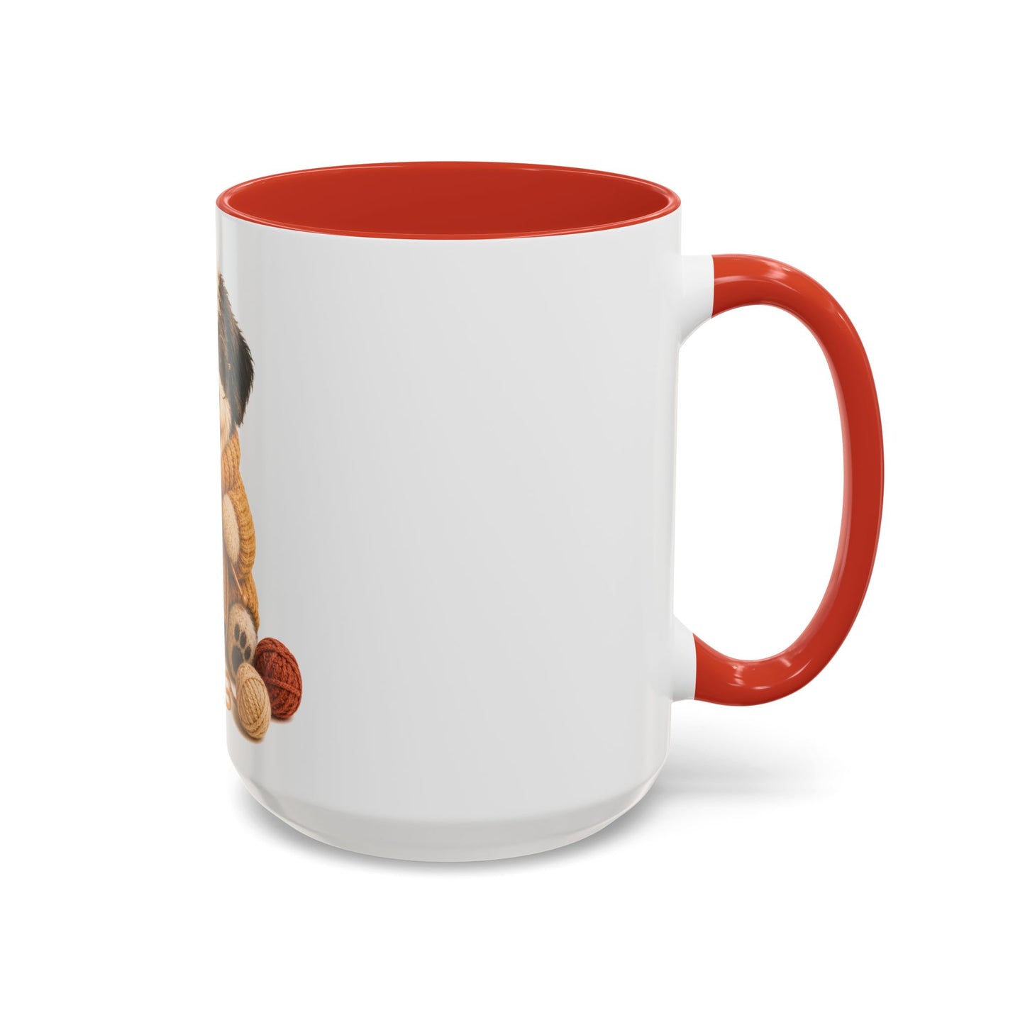 Sheep Dog Knitting Mug — Barnyard Stitch Club Mug (11/15oz)