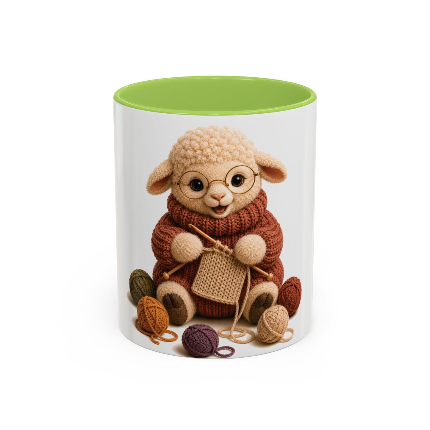 Sheep Knitting Mug — Barnyard Stitch Club Mug (11/15oz)