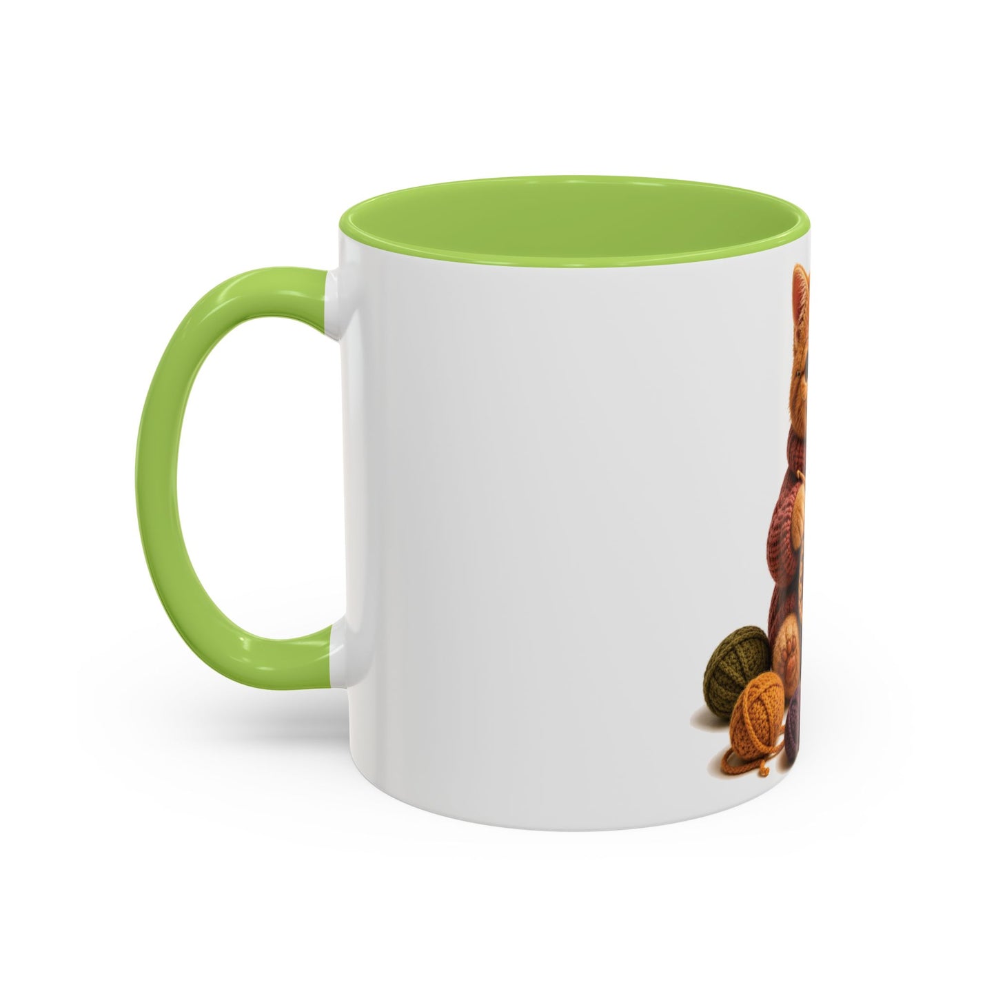 Cat Crocheting Mug — Barnyard Stitch Club Mug (11/15oz)