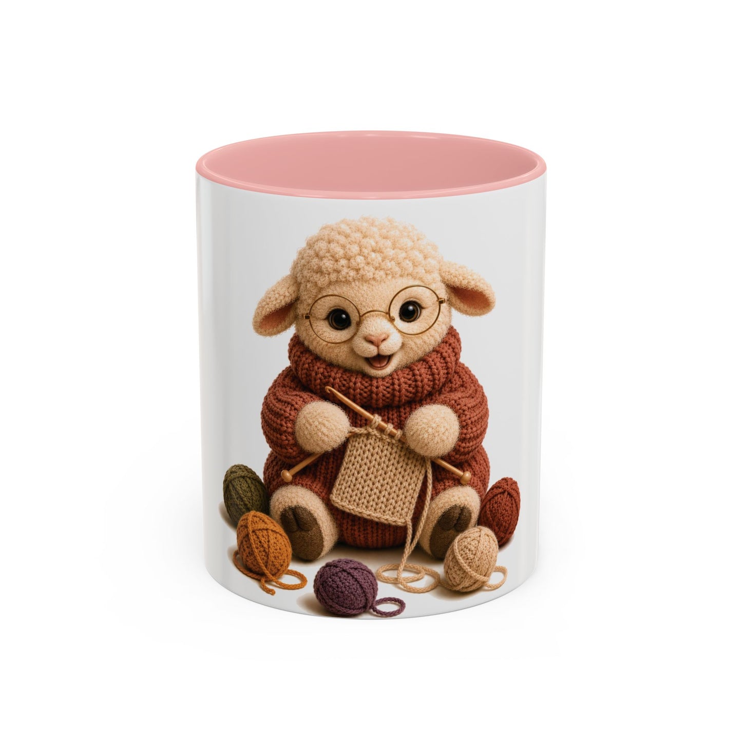 Sheep Knitting Mug — Barnyard Stitch Club Mug (11/15oz)