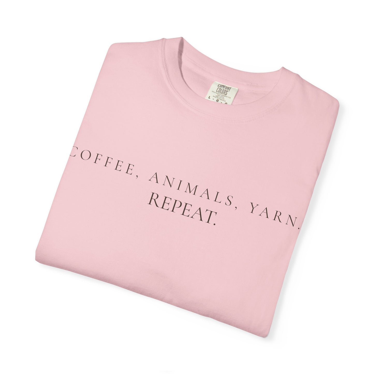 Coffee Animals Yarn. Repeat. — Wit & Wisdom T-Shirt