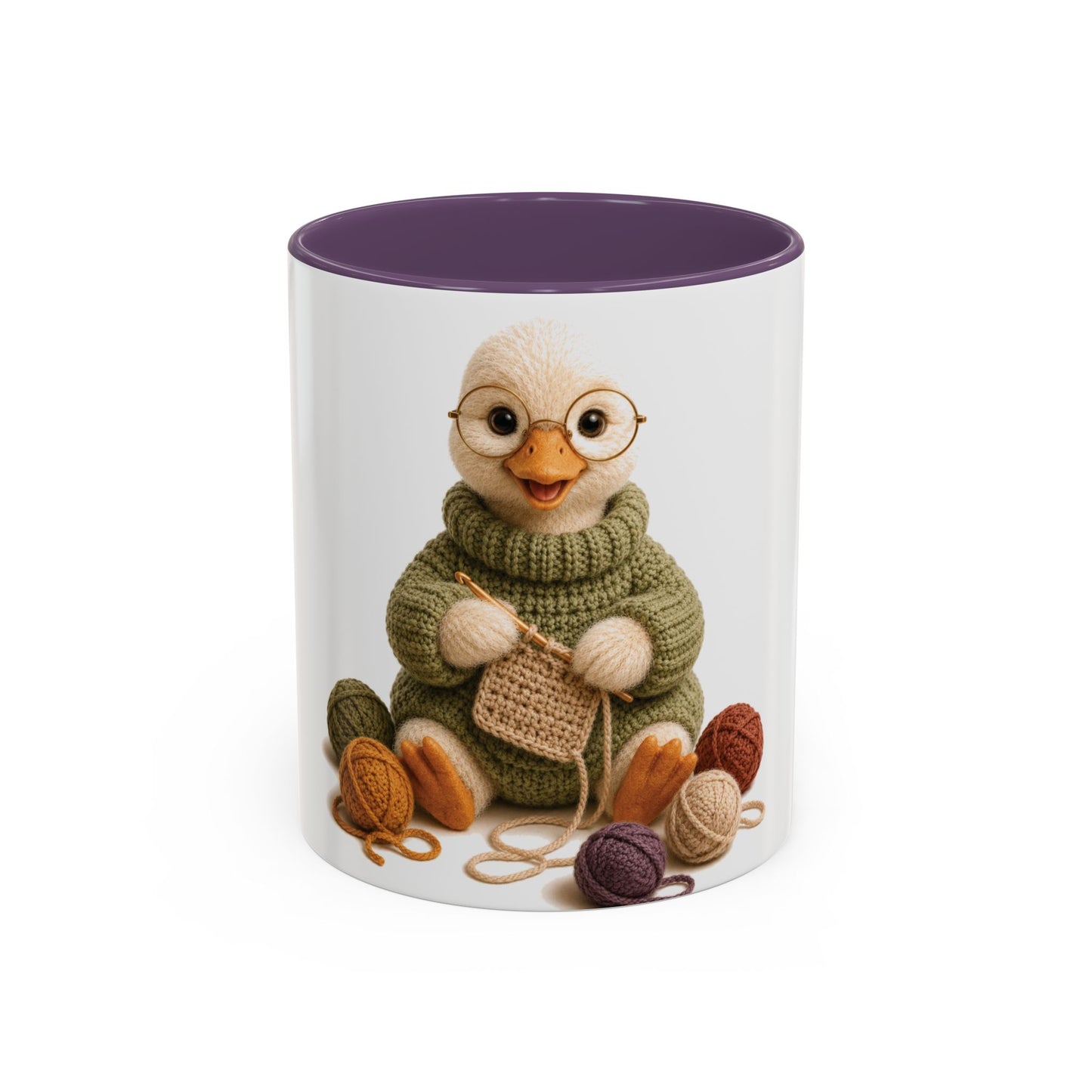 Goose Crocheting Mug — Barnyard Stitch Club Mug (11/15oz)