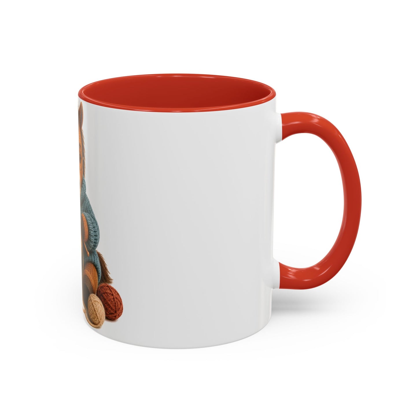 Horse Knitting Mug — Barnyard Stitch Club Mug (11/15oz)