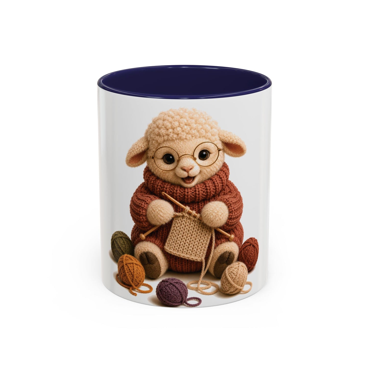 Sheep Knitting Mug — Barnyard Stitch Club Mug (11/15oz)