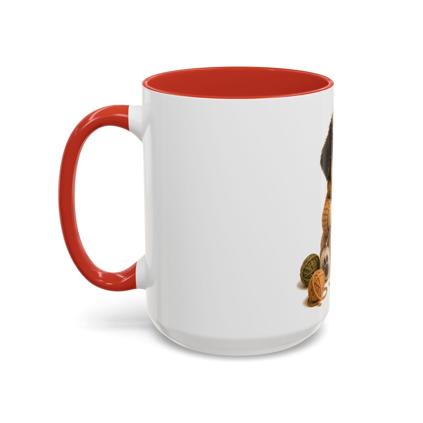 Sheep Dog Knitting Mug — Barnyard Stitch Club Mug (11/15oz)