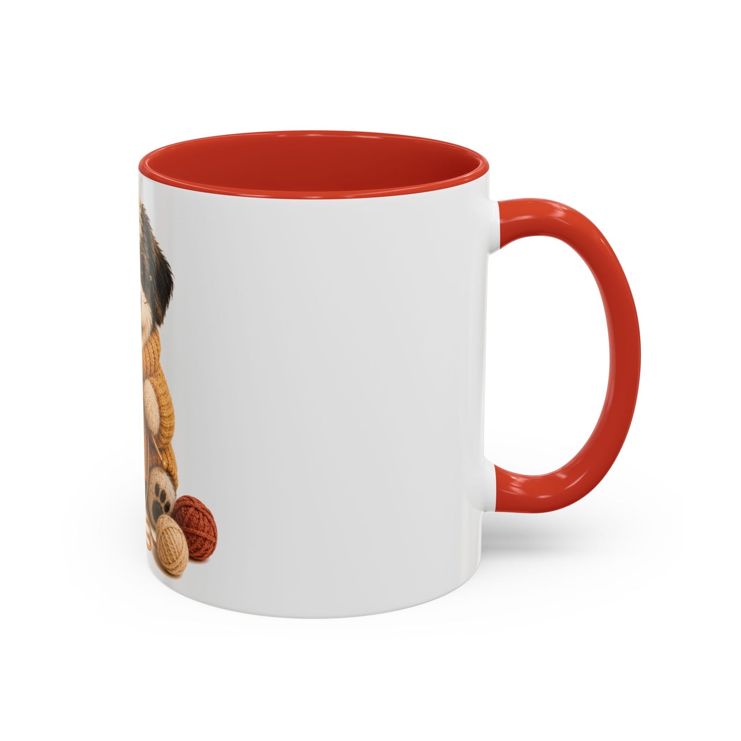 Sheep Dog Knitting Mug — Barnyard Stitch Club Mug (11/15oz)