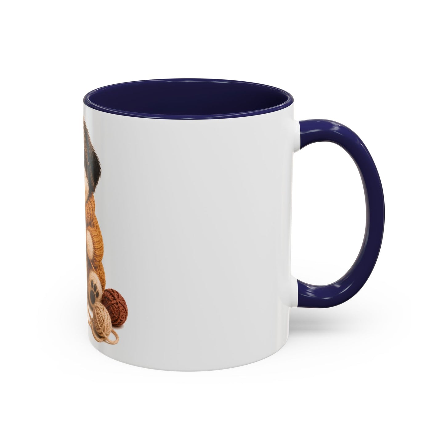 Sheep Dog Crocheting Mug — Barnyard Stitch Club Mug (11/15oz)