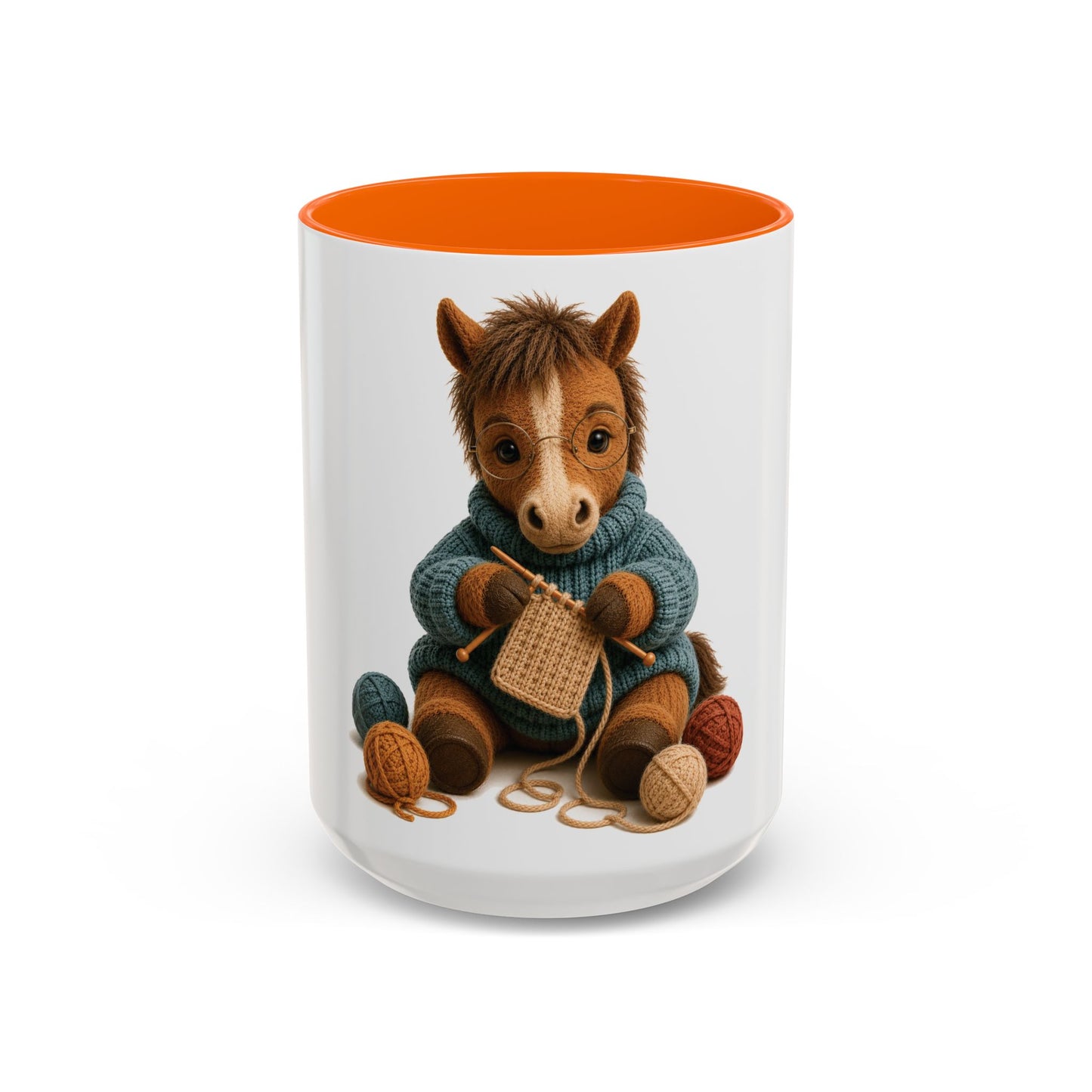 Horse Knitting Mug — Barnyard Stitch Club Mug (11/15oz)