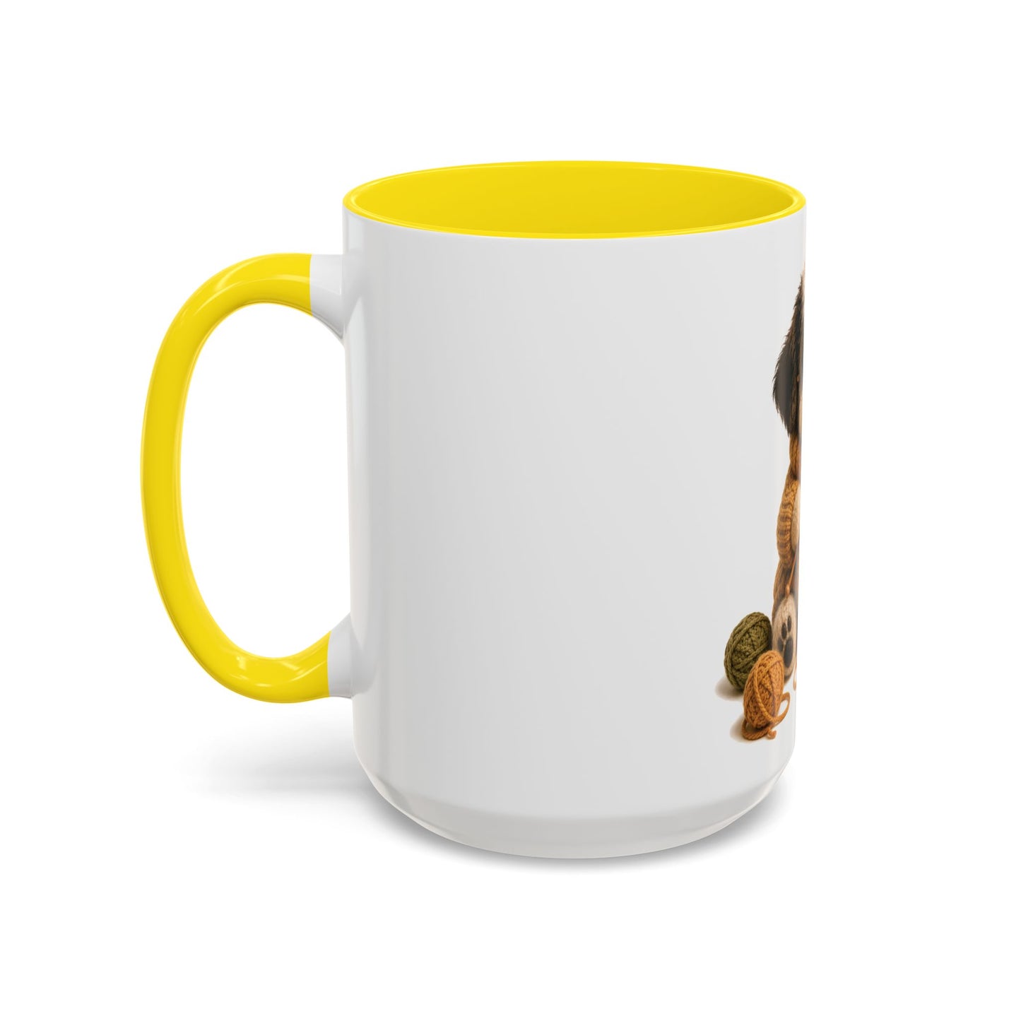 Sheep Dog Knitting Mug — Barnyard Stitch Club Mug (11/15oz)