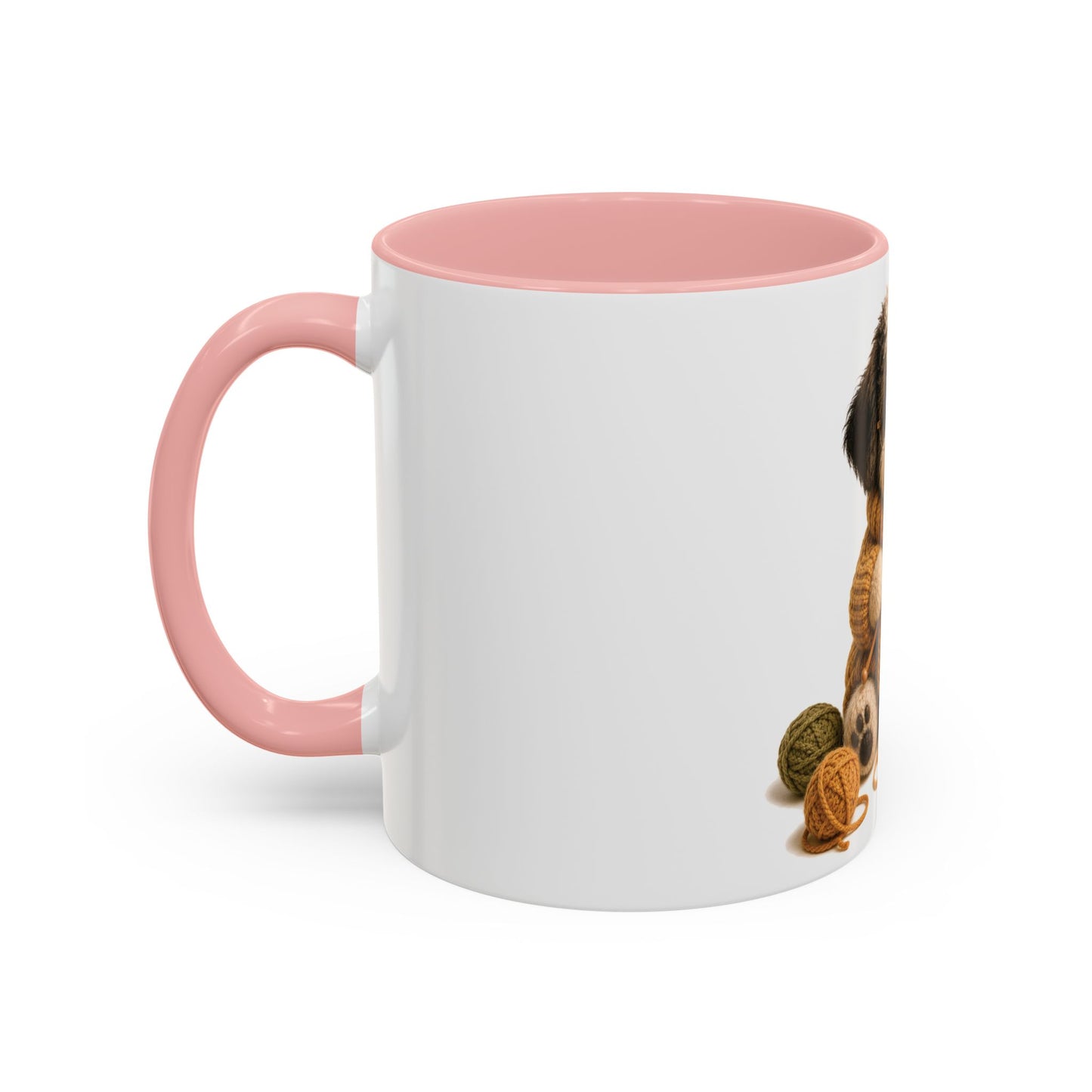 Sheep Dog Knitting Mug — Barnyard Stitch Club Mug (11/15oz)