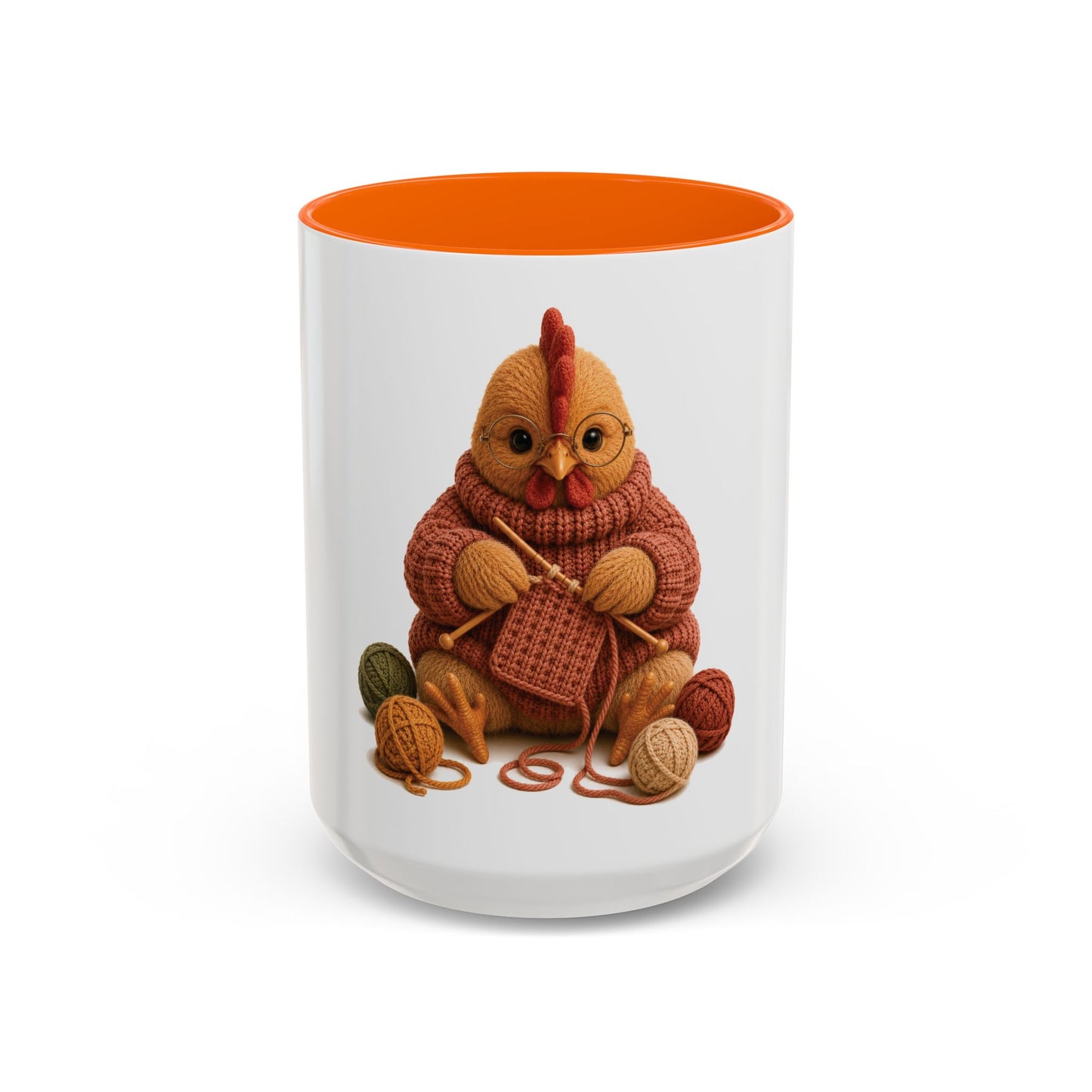 Chicken Knitting Mug — Barnyard Stitch Club Mug (11/15oz)