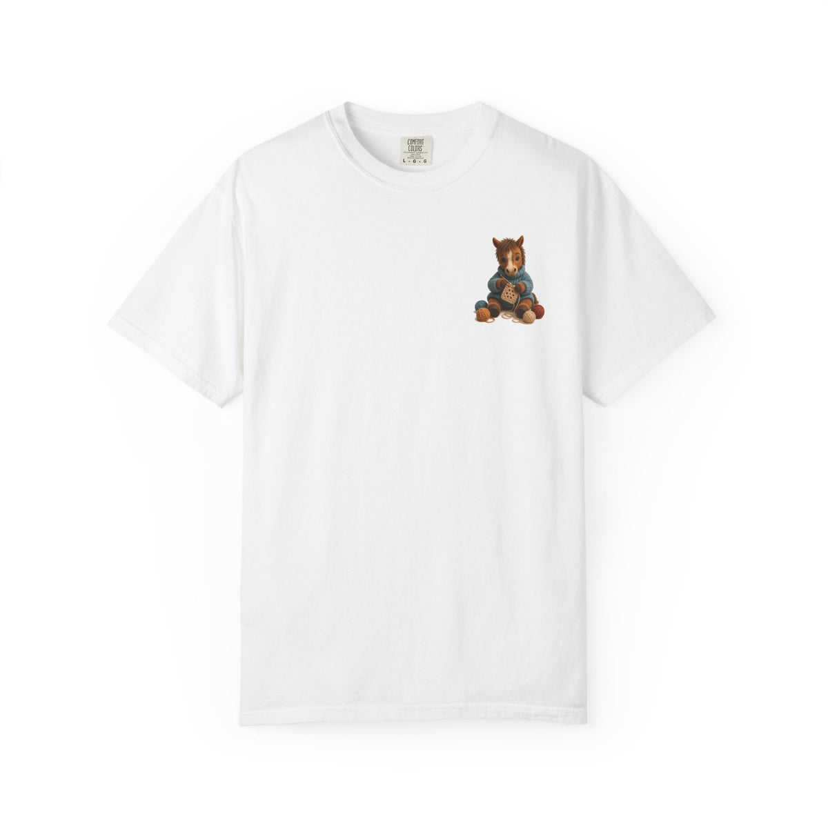 Horse Crocheting — Barnyard Stitch Club T-Shirt