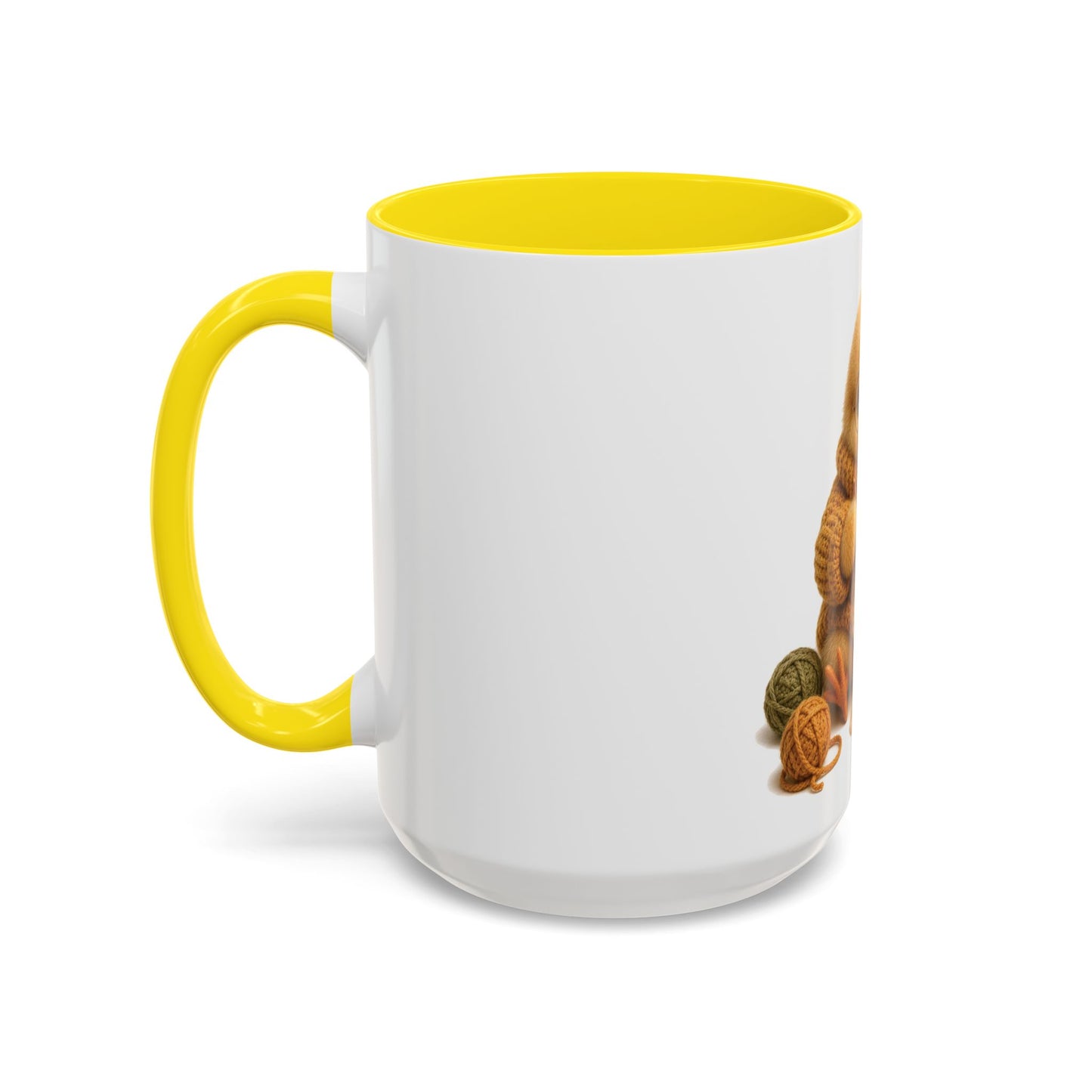 Chick Crocheting Mug — Barnyard Stitch Club Mug (11/15oz)