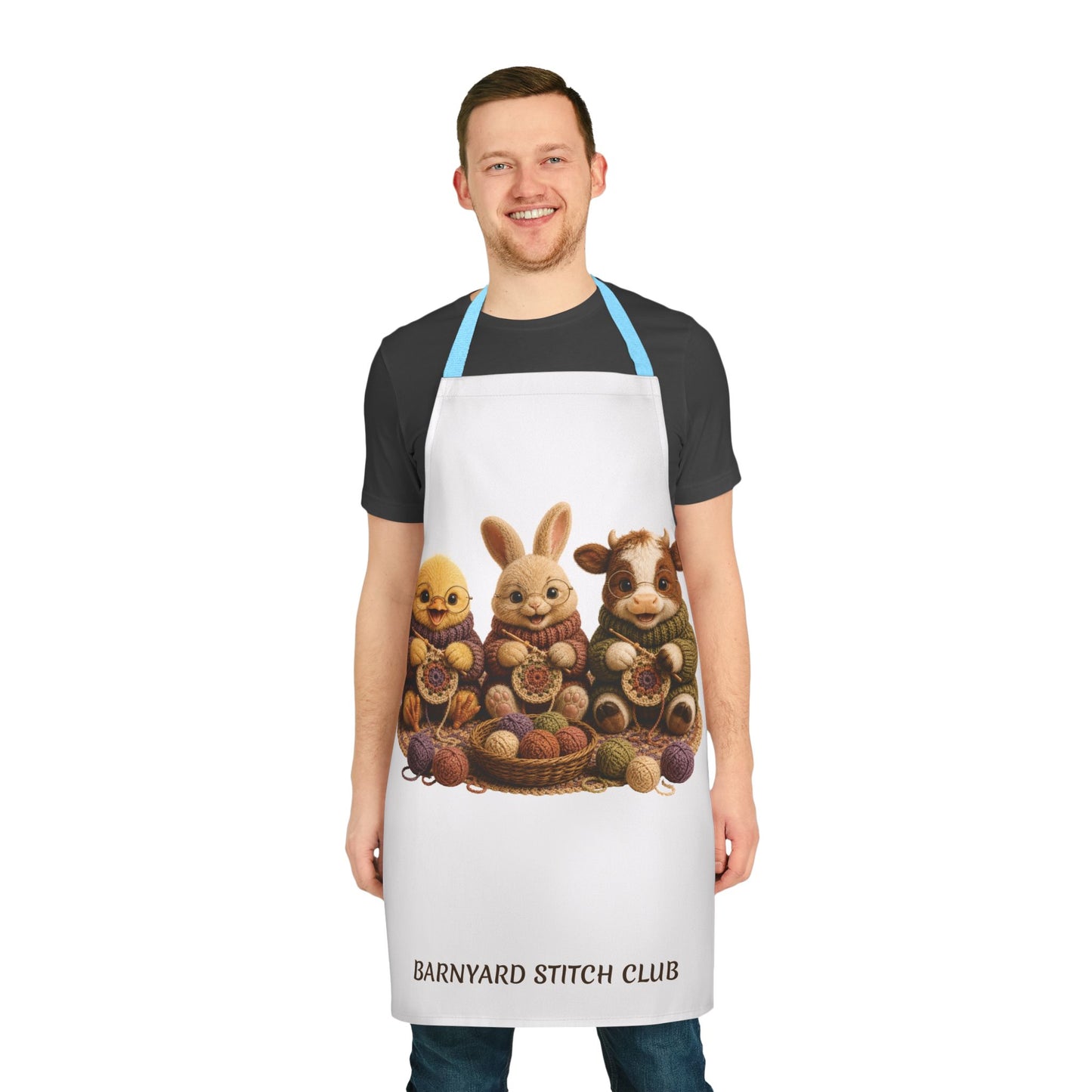 Chick, Bunny, Cow Crocheting — Barnyard Stitch Club Apron