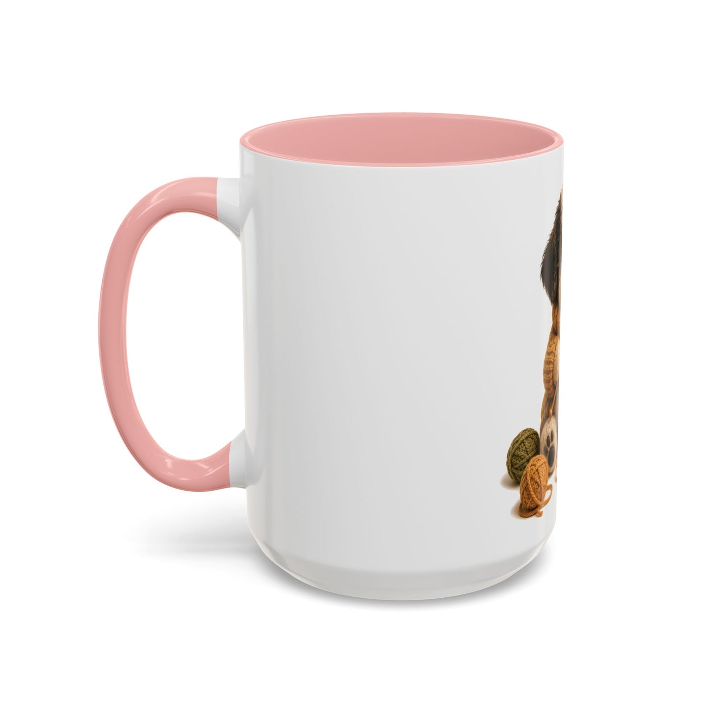 Sheep Dog Knitting Mug — Barnyard Stitch Club Mug (11/15oz)