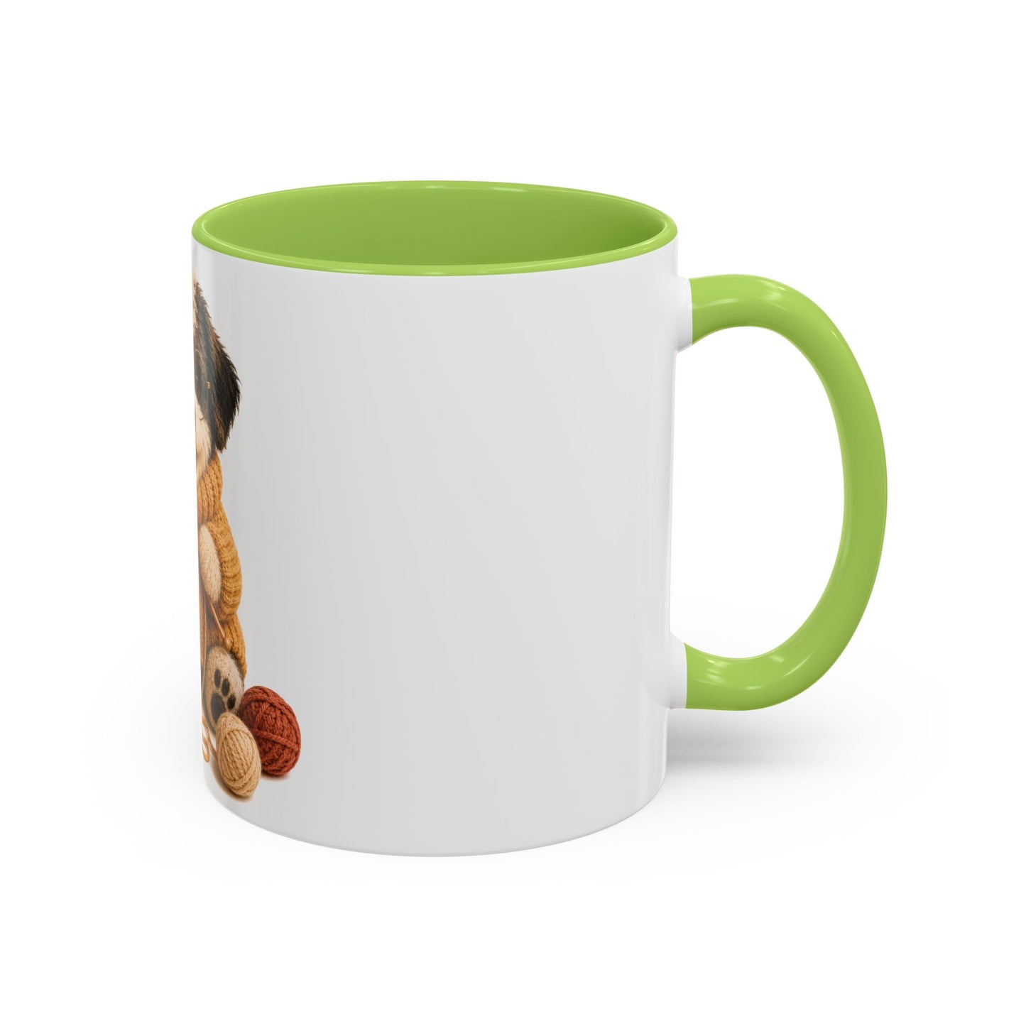 Sheep Dog Knitting Mug — Barnyard Stitch Club Mug (11/15oz)