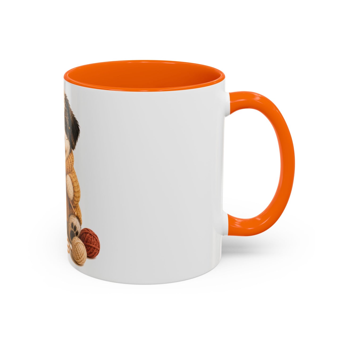 Sheep Dog Knitting Mug — Barnyard Stitch Club Mug (11/15oz)