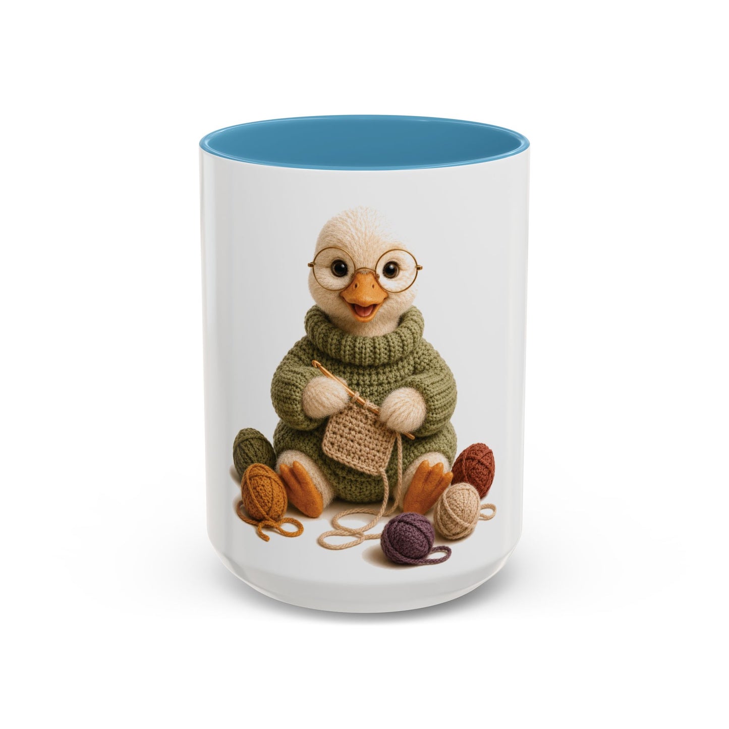 Goose Crocheting Mug — Barnyard Stitch Club Mug (11/15oz)