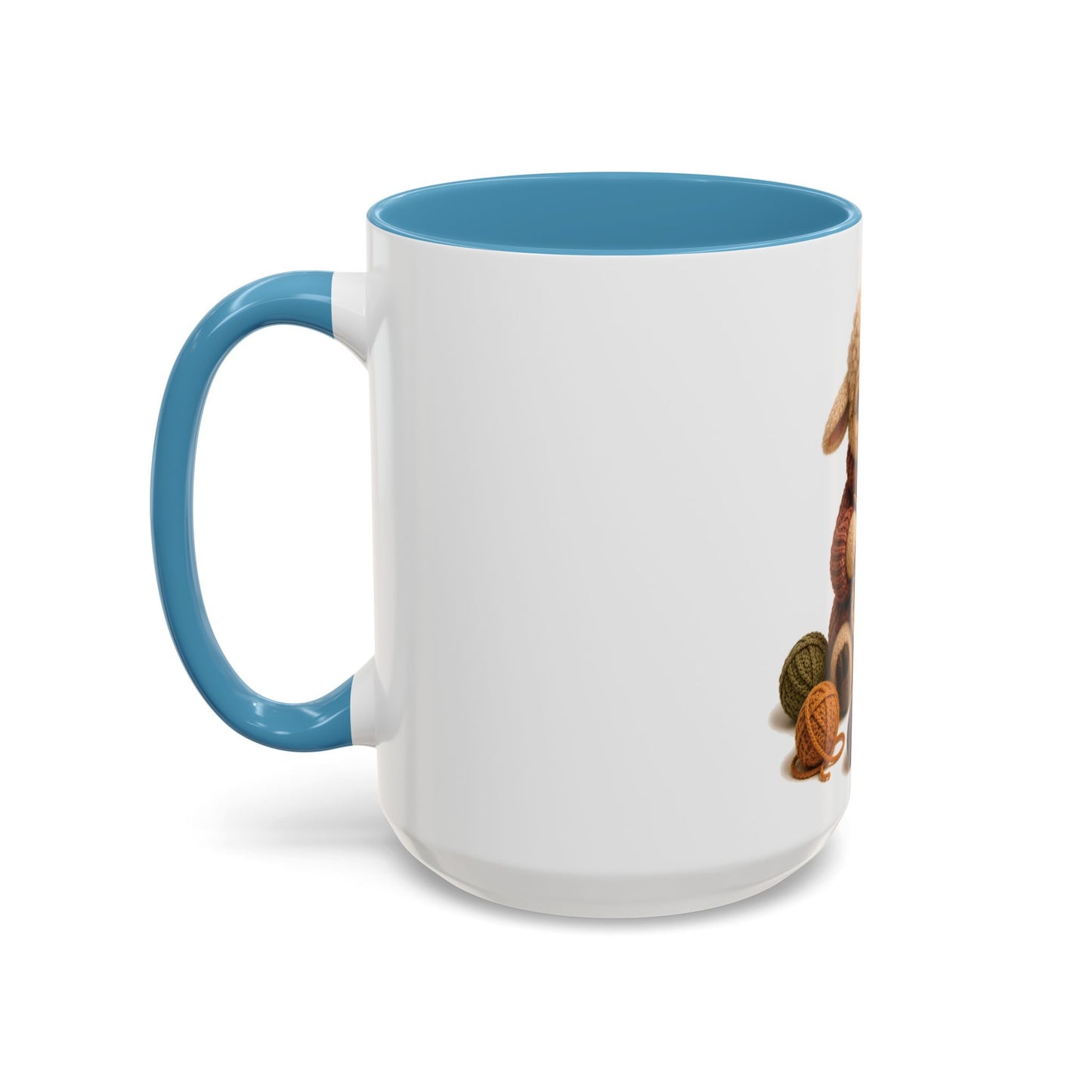 Sheep Crocheting Mug — Barnyard Stitch Club Mug (11/15oz)