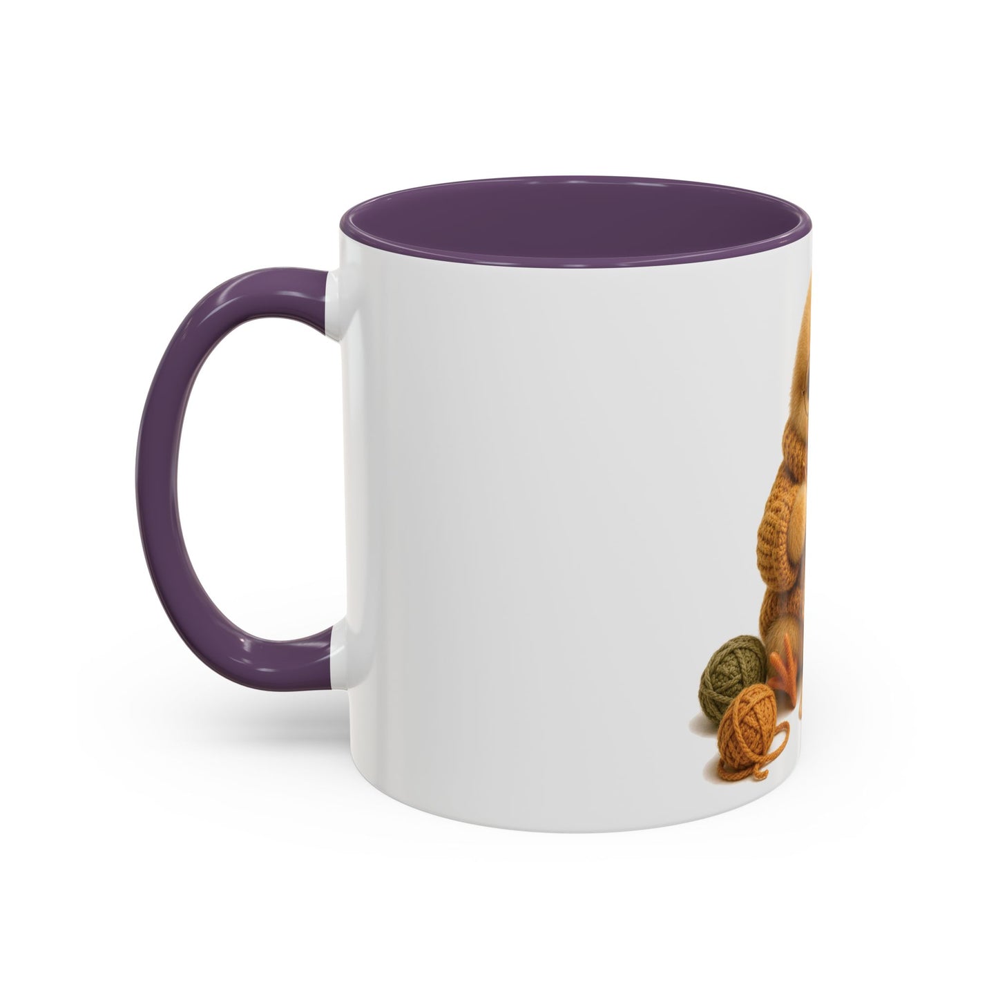 Chick Crocheting Mug — Barnyard Stitch Club Mug (11/15oz)