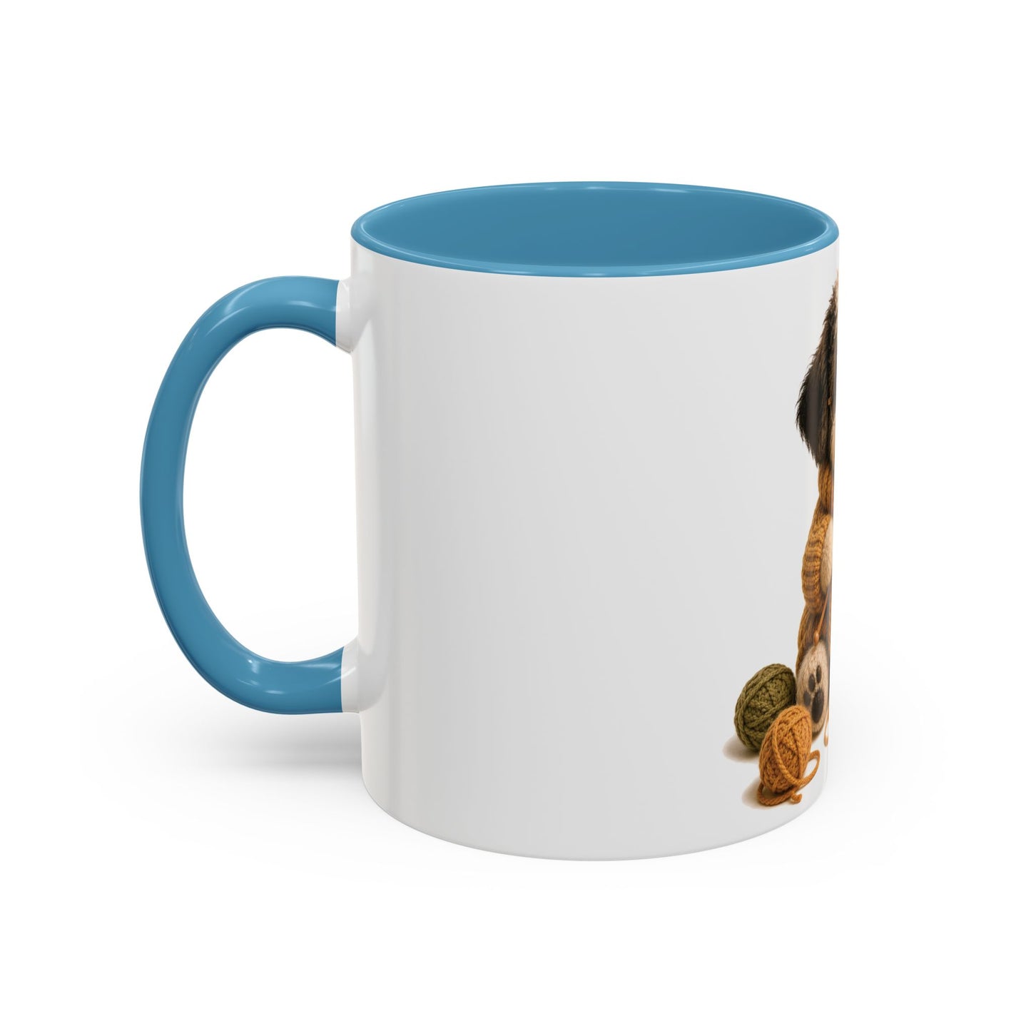 Sheep Dog Knitting Mug — Barnyard Stitch Club Mug (11/15oz)