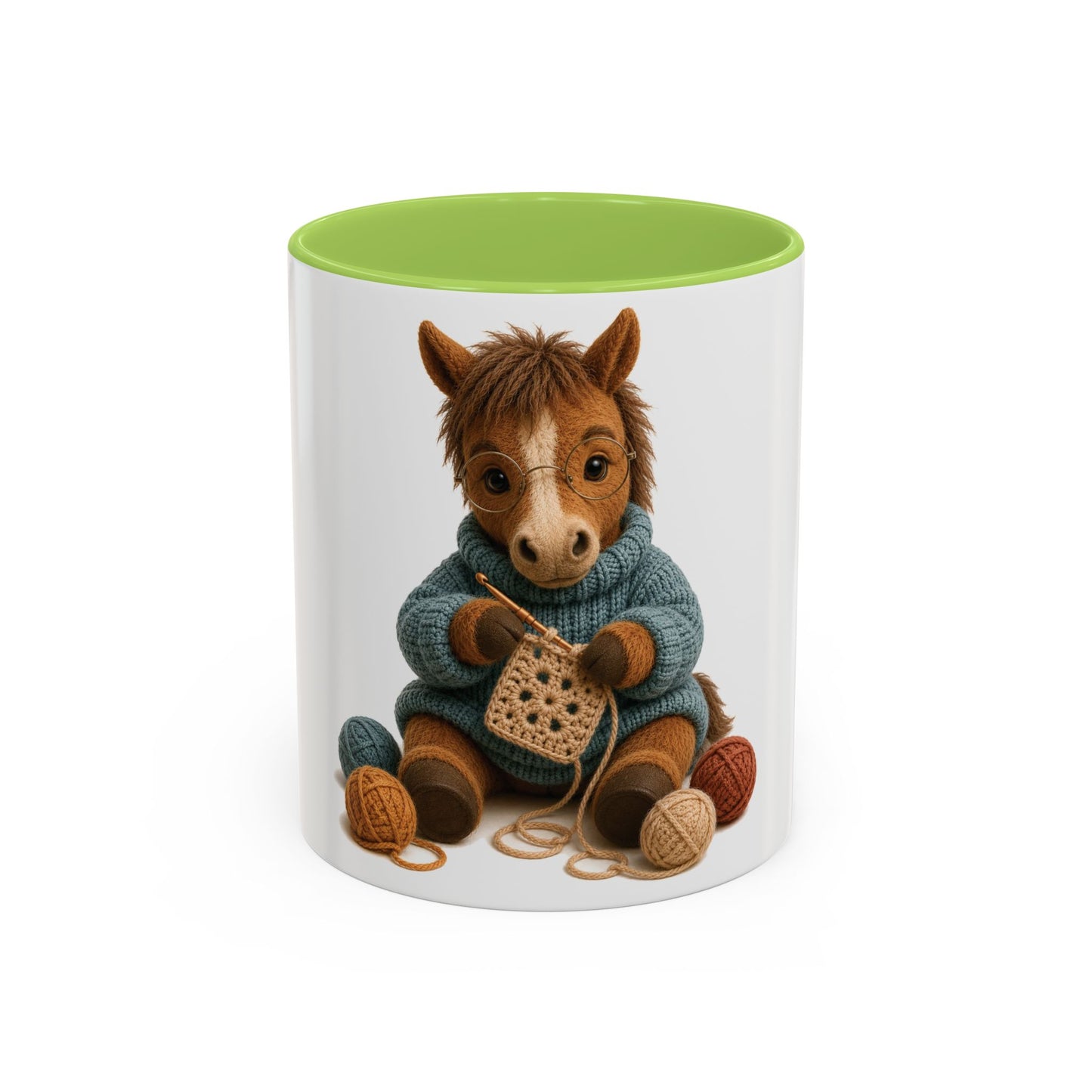 Horse Crocheting Mug — Barnyard Stitch Club Mug (11/15oz)