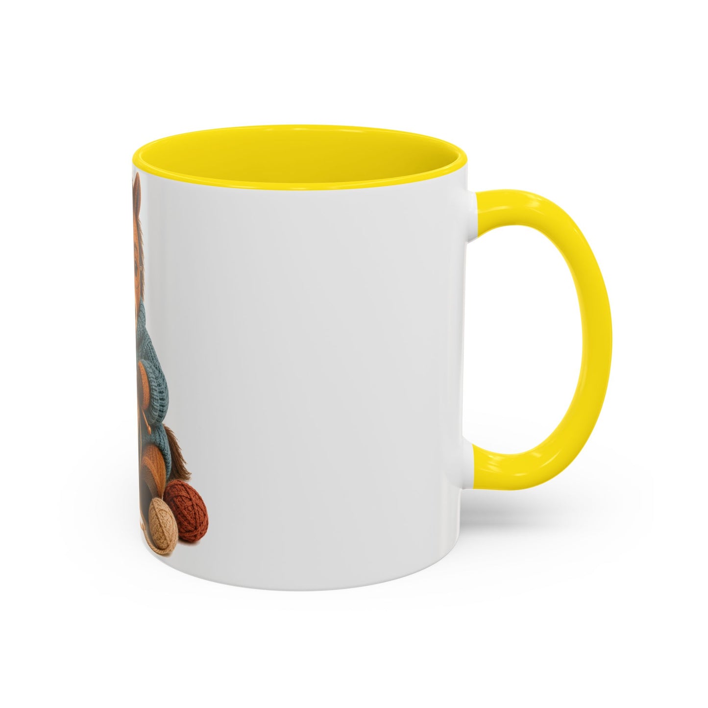 Horse Knitting Mug — Barnyard Stitch Club Mug (11/15oz)
