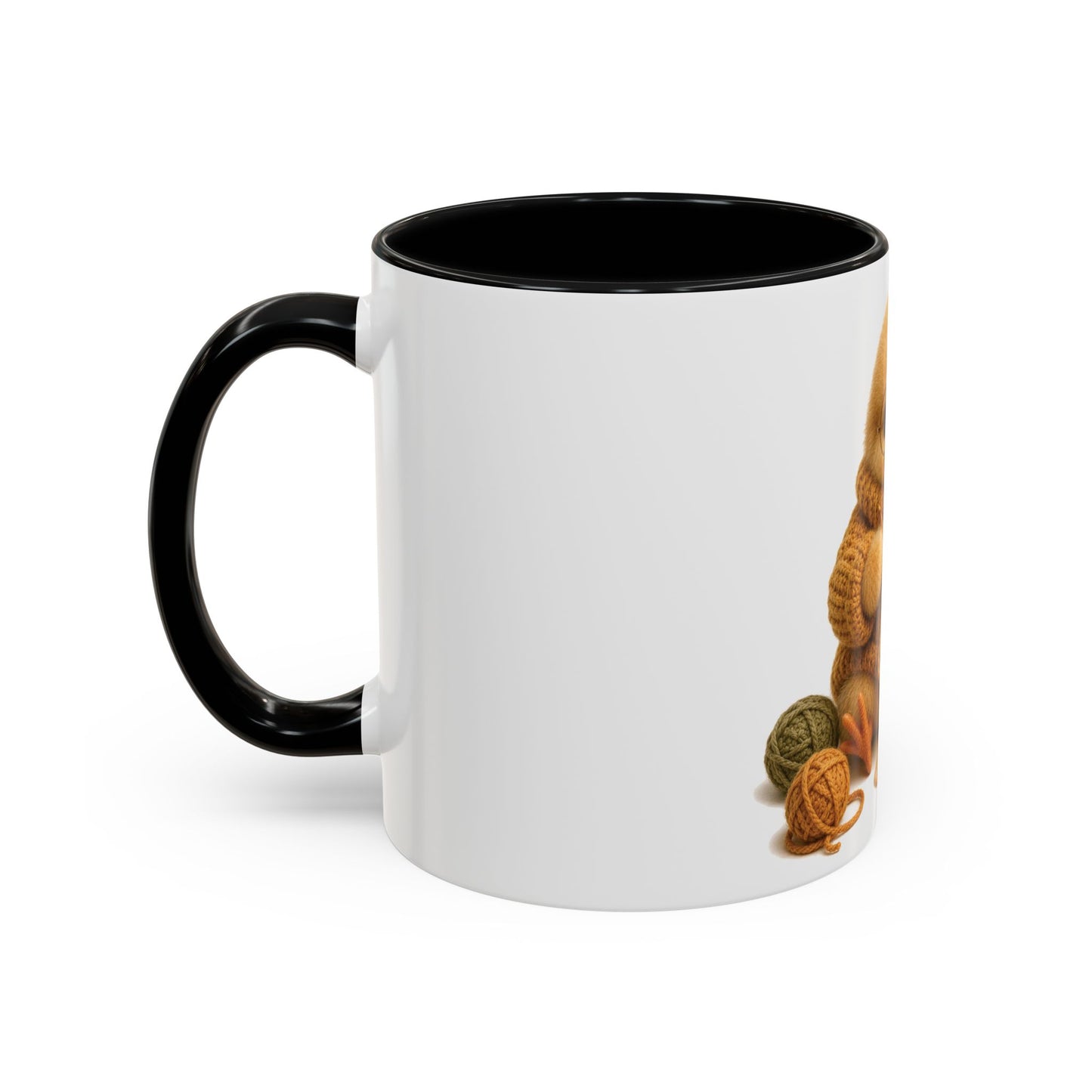 Chick Crocheting Mug — Barnyard Stitch Club Mug (11/15oz)