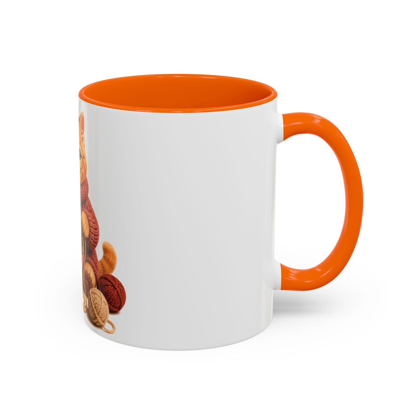 Cat Crocheting Mug — Barnyard Stitch Club Mug (11/15oz)