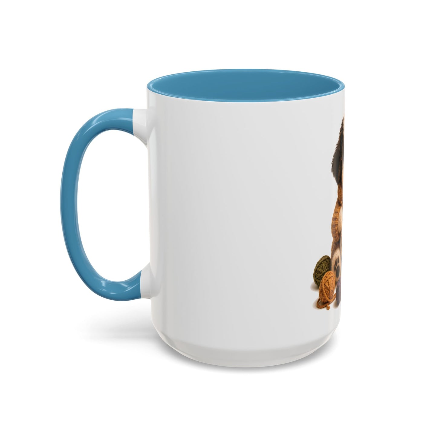 Sheep Dog Crocheting Mug — Barnyard Stitch Club Mug (11/15oz)