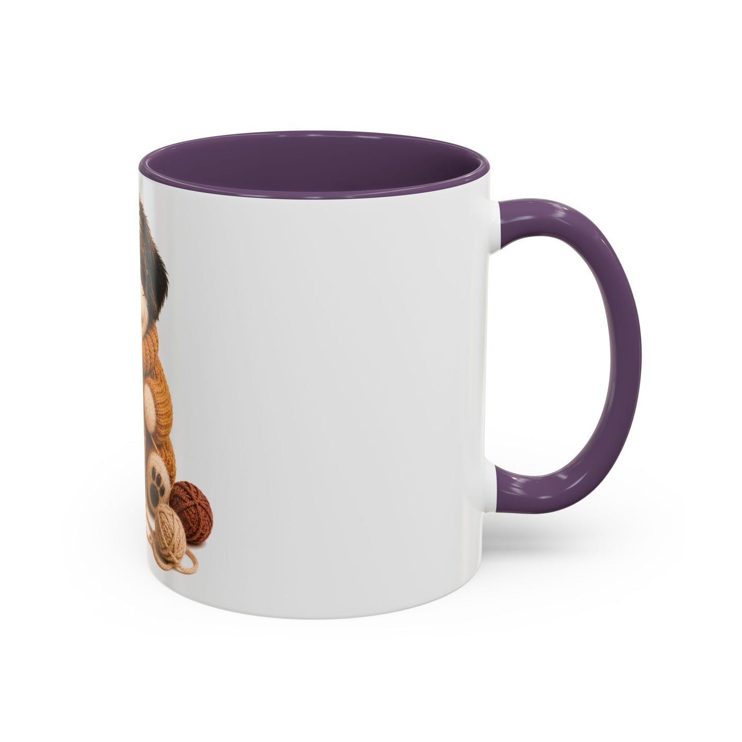 Sheep Dog Crocheting Mug — Barnyard Stitch Club Mug (11/15oz)