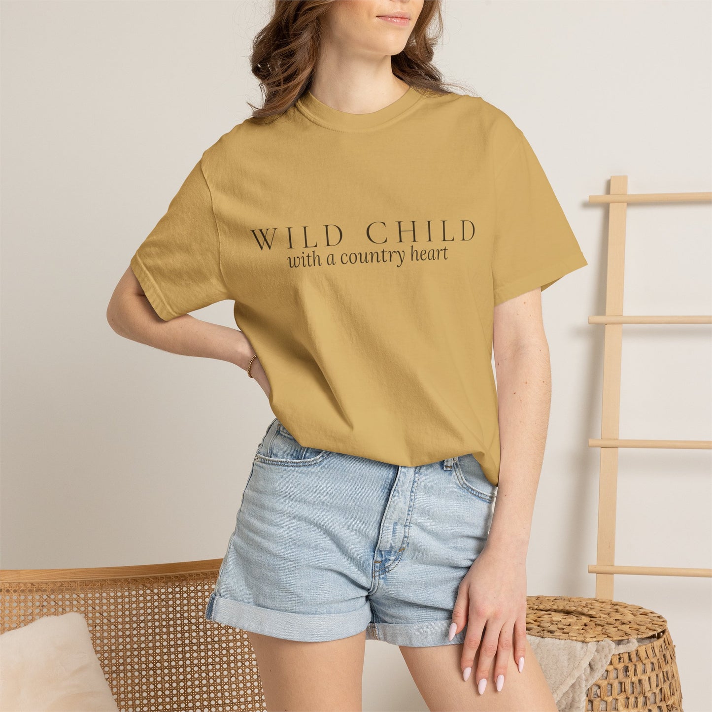 Wild Child with a Country Heart - Wit & Wisdom T-Shirt