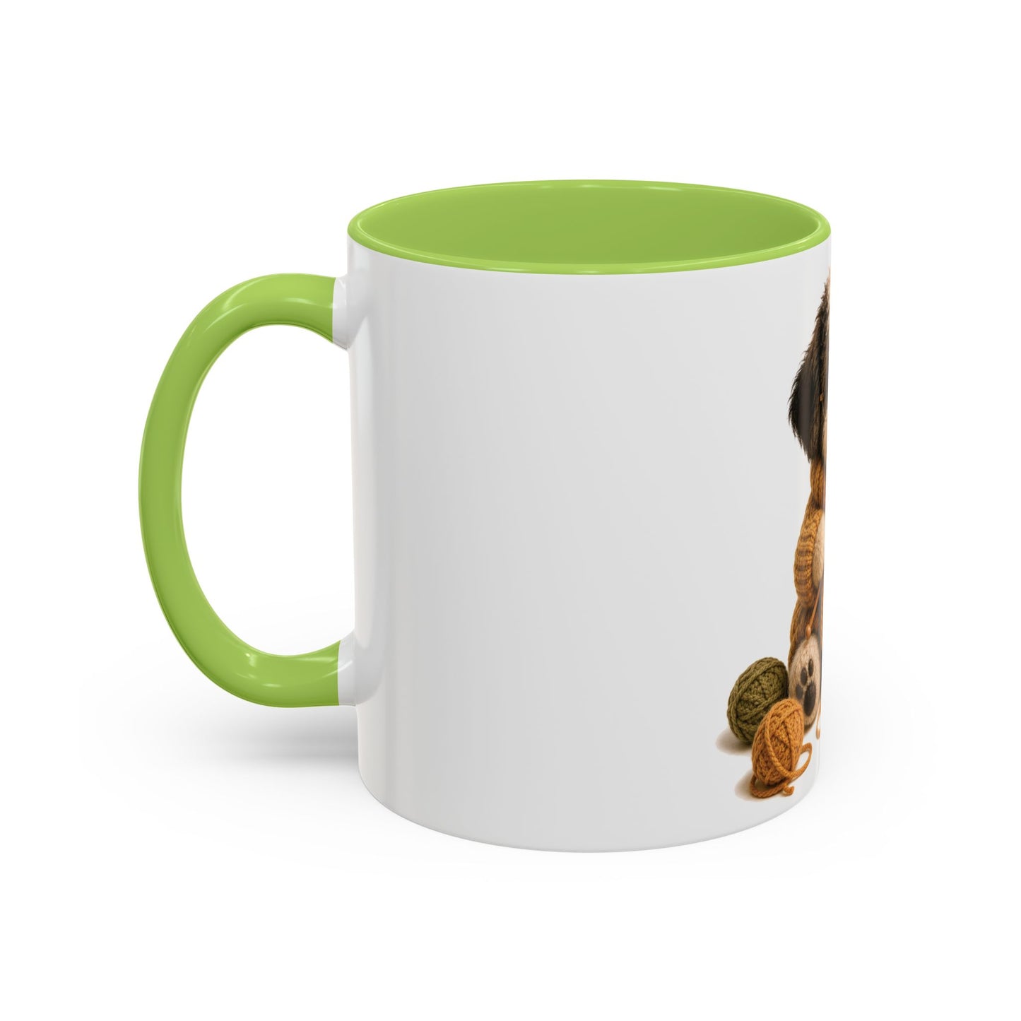 Sheep Dog Knitting Mug — Barnyard Stitch Club Mug (11/15oz)