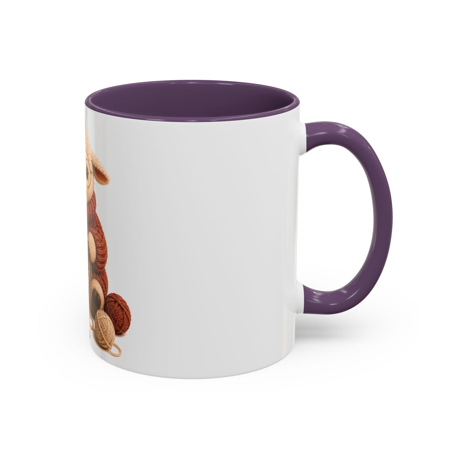 Sheep Crocheting Mug — Barnyard Stitch Club Mug (11/15oz)
