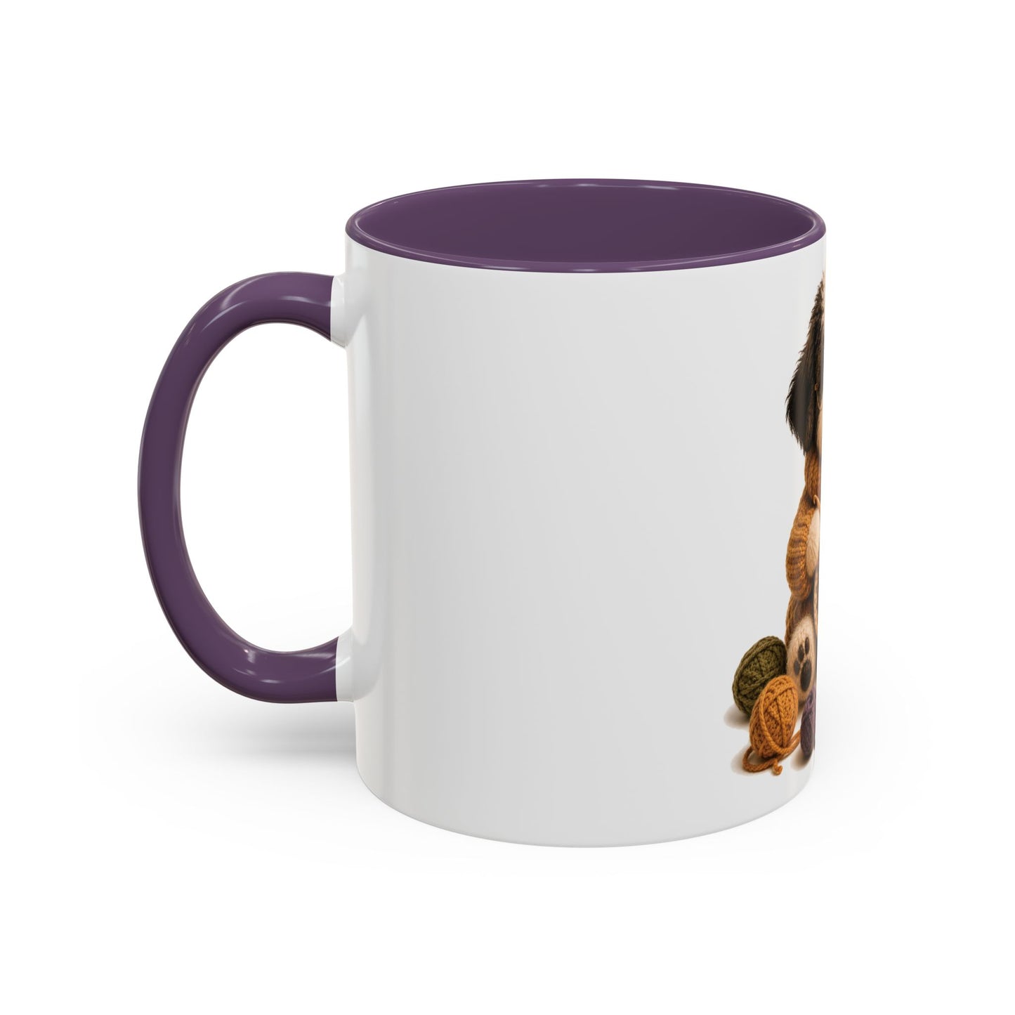 Sheep Dog Crocheting Mug — Barnyard Stitch Club Mug (11/15oz)