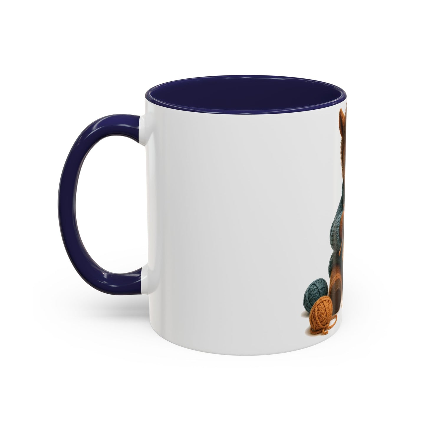 Horse Knitting Mug — Barnyard Stitch Club Mug (11/15oz)
