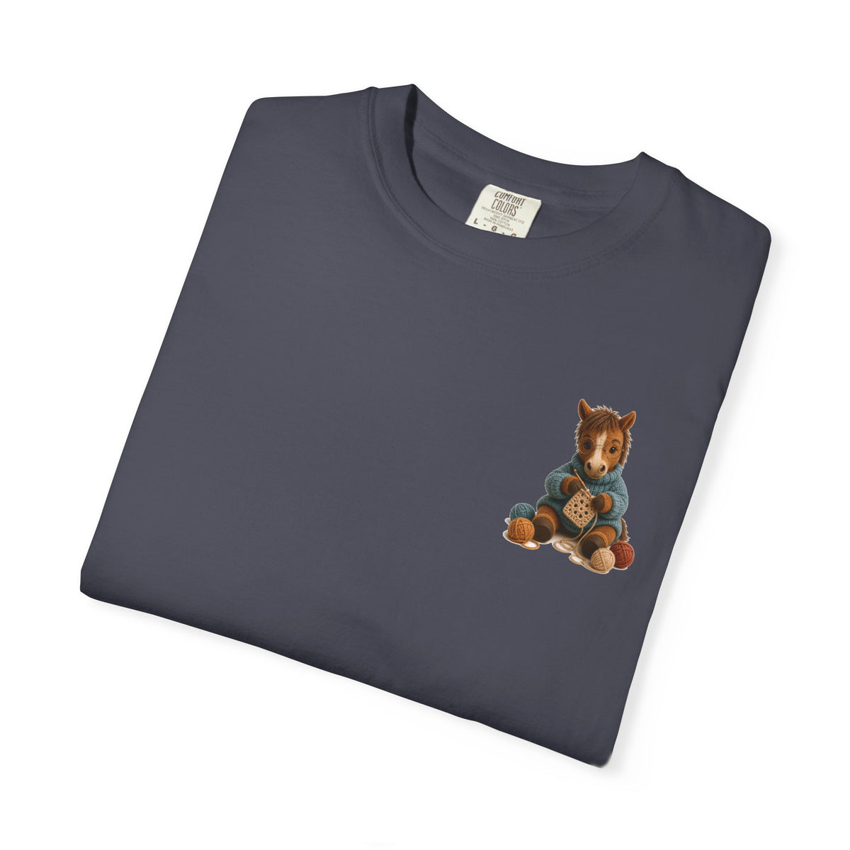 Horse Crocheting — Barnyard Stitch Club T-Shirt
