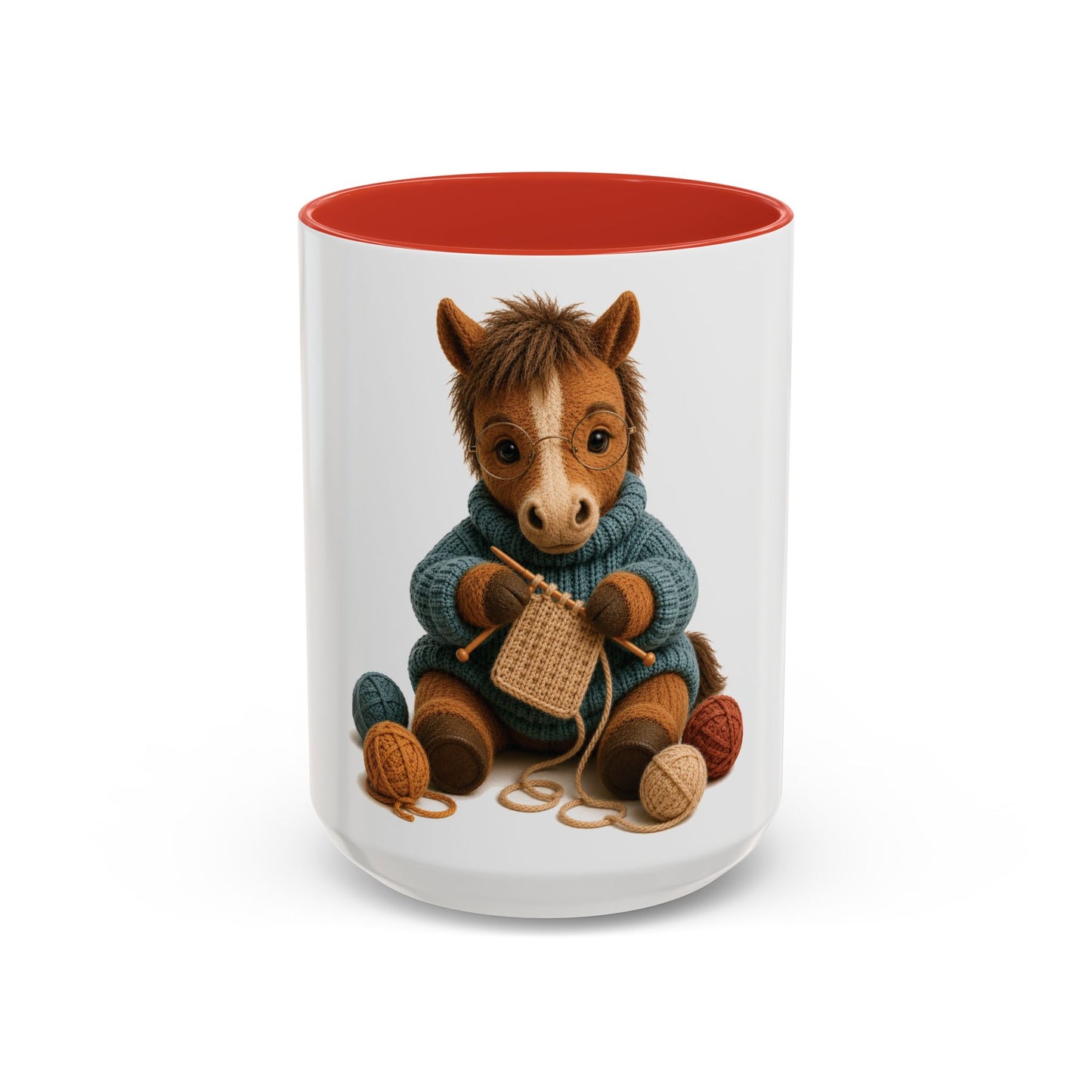 Horse Knitting Mug — Barnyard Stitch Club Mug (11/15oz)