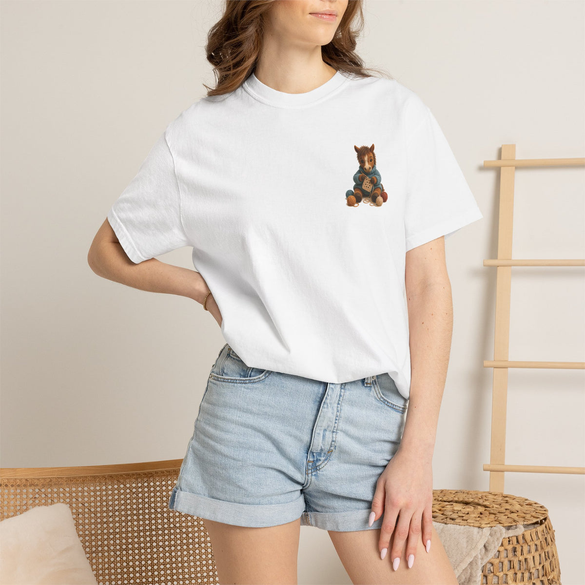 Horse Crocheting — Barnyard Stitch Club T-Shirt