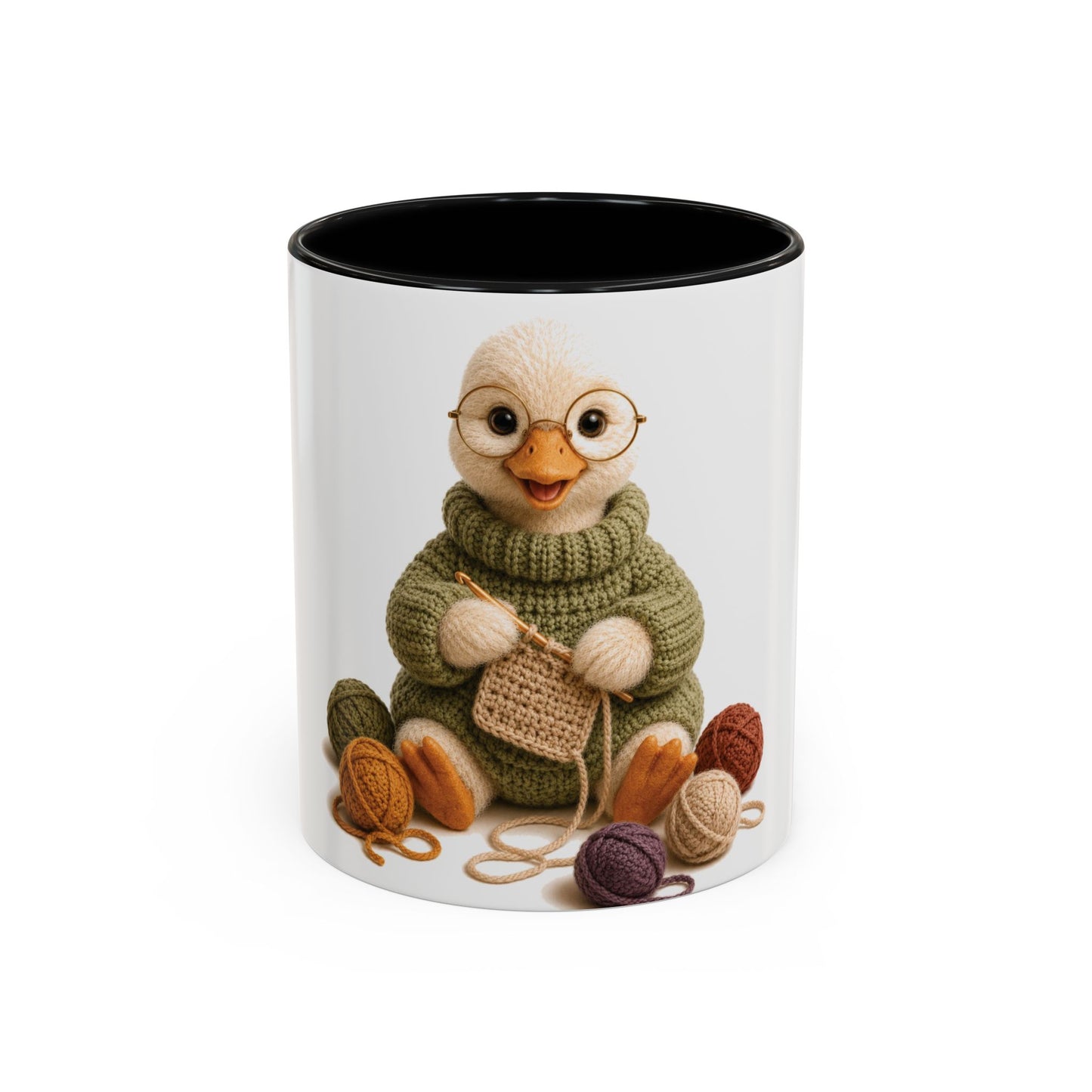 Goose Crocheting Mug — Barnyard Stitch Club Mug (11/15oz)