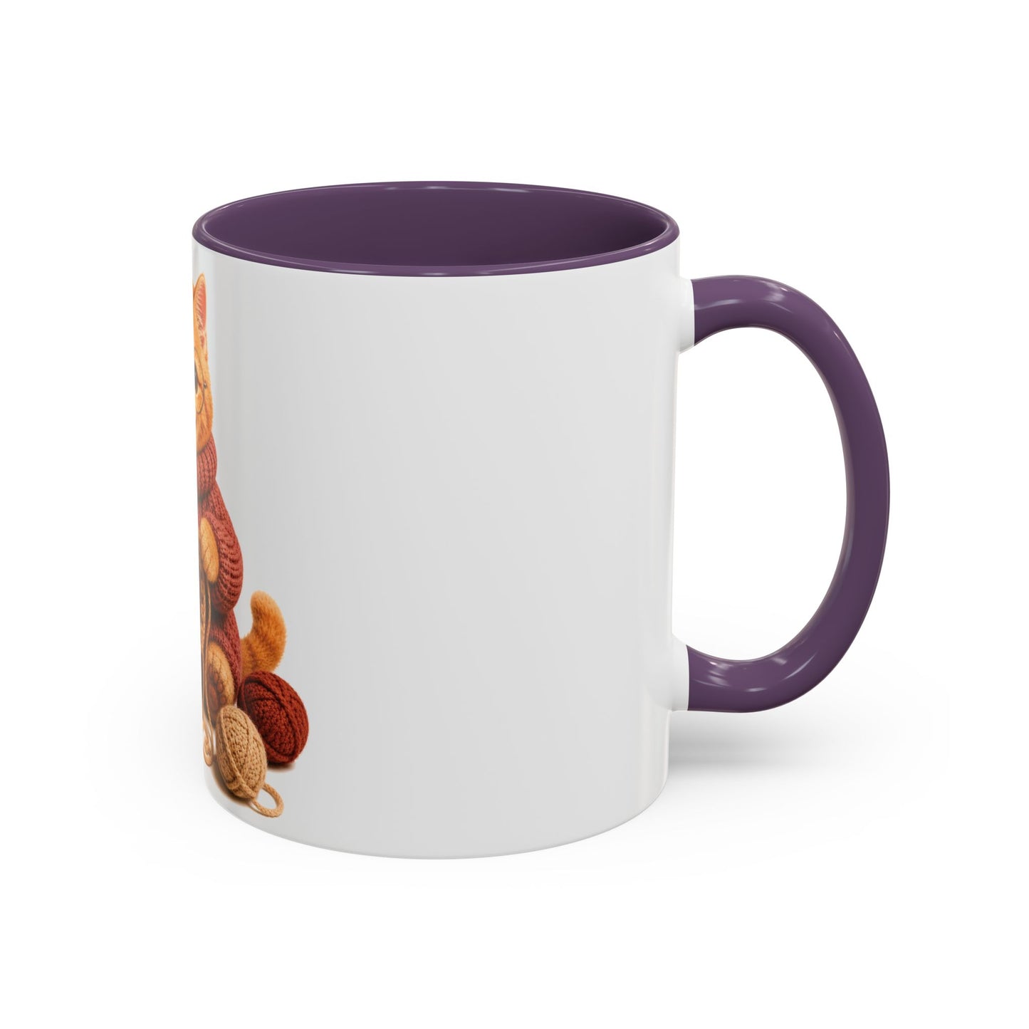 Cat Crocheting Mug — Barnyard Stitch Club Mug (11/15oz)