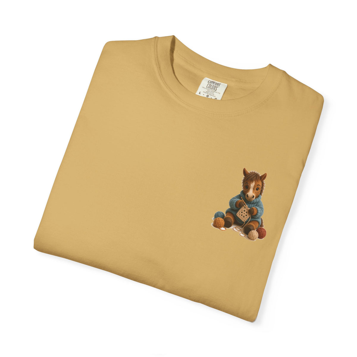Horse Crocheting — Barnyard Stitch Club T-Shirt