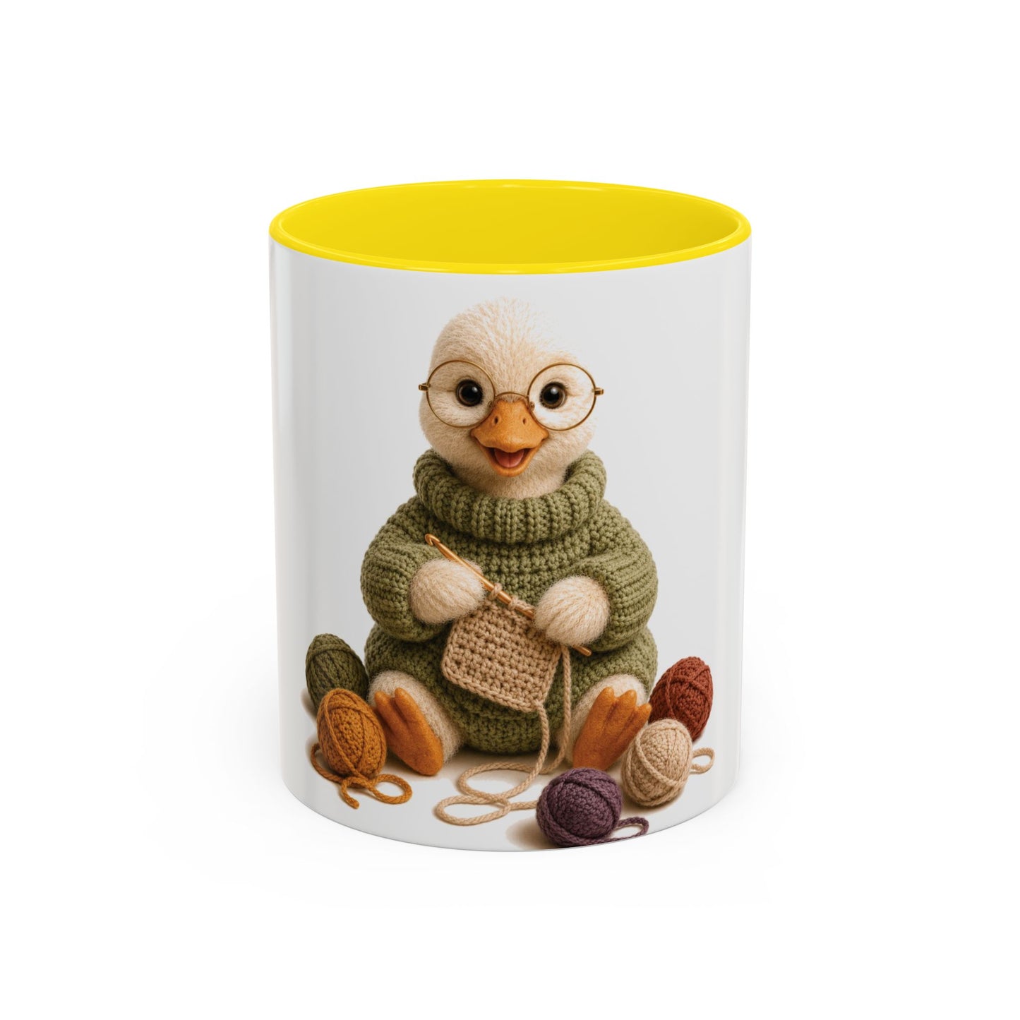 Goose Crocheting Mug — Barnyard Stitch Club Mug (11/15oz)