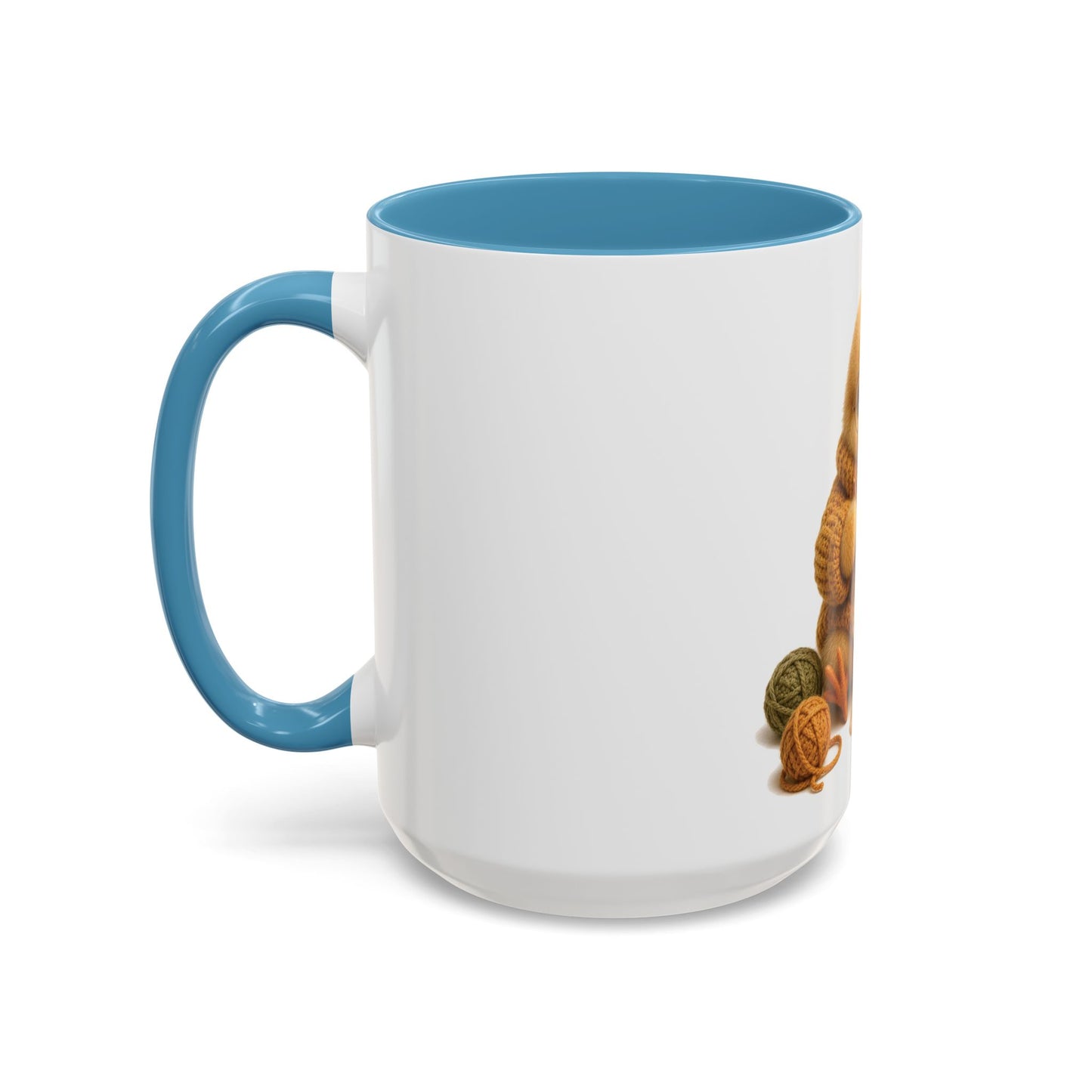 Chick Crocheting Mug — Barnyard Stitch Club Mug (11/15oz)