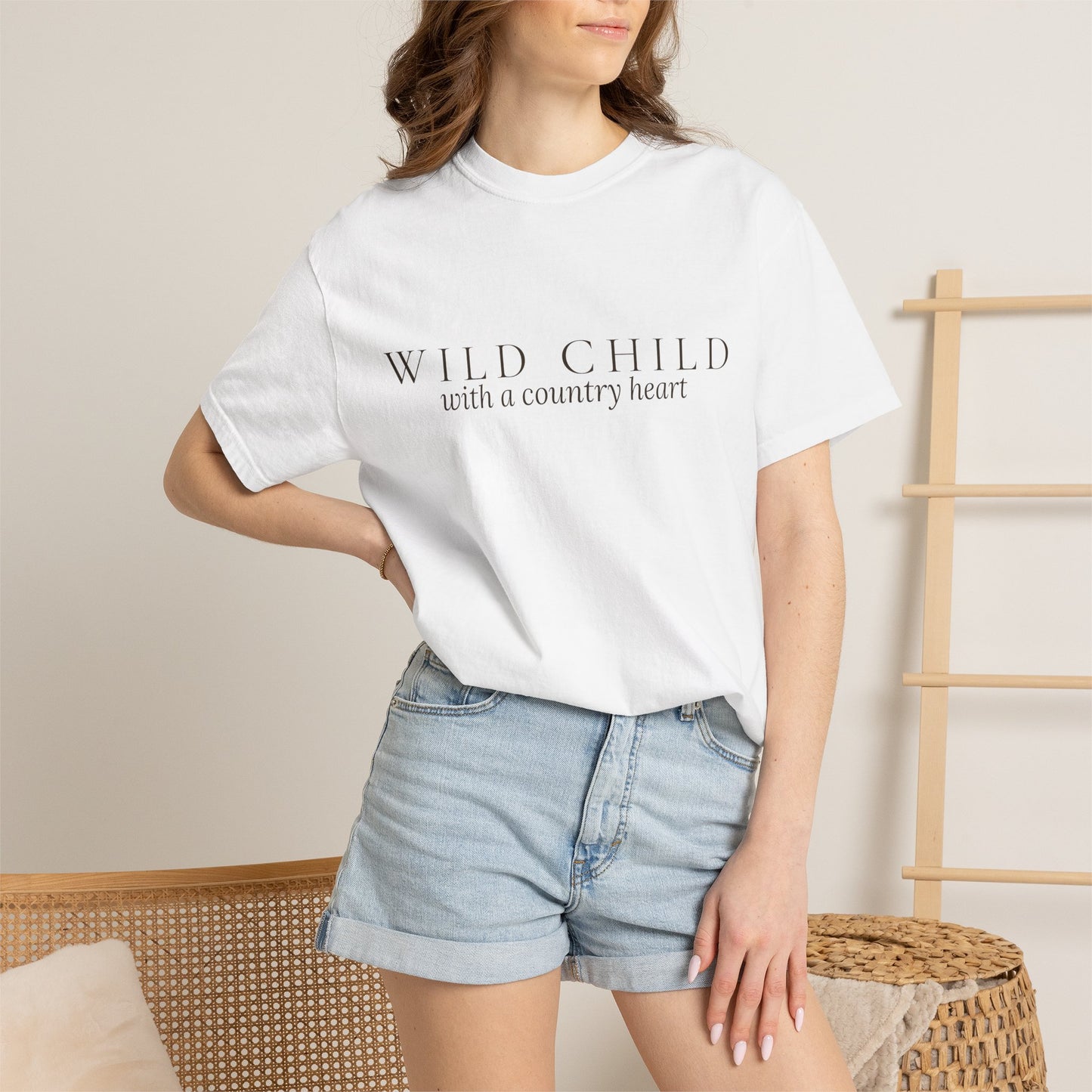 Wild Child with a Country Heart - Wit & Wisdom T-Shirt
