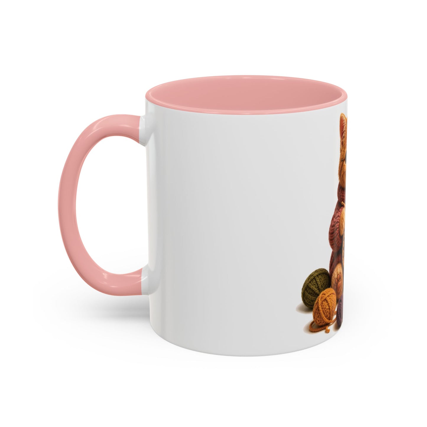 Cat Crocheting Mug — Barnyard Stitch Club Mug (11/15oz)